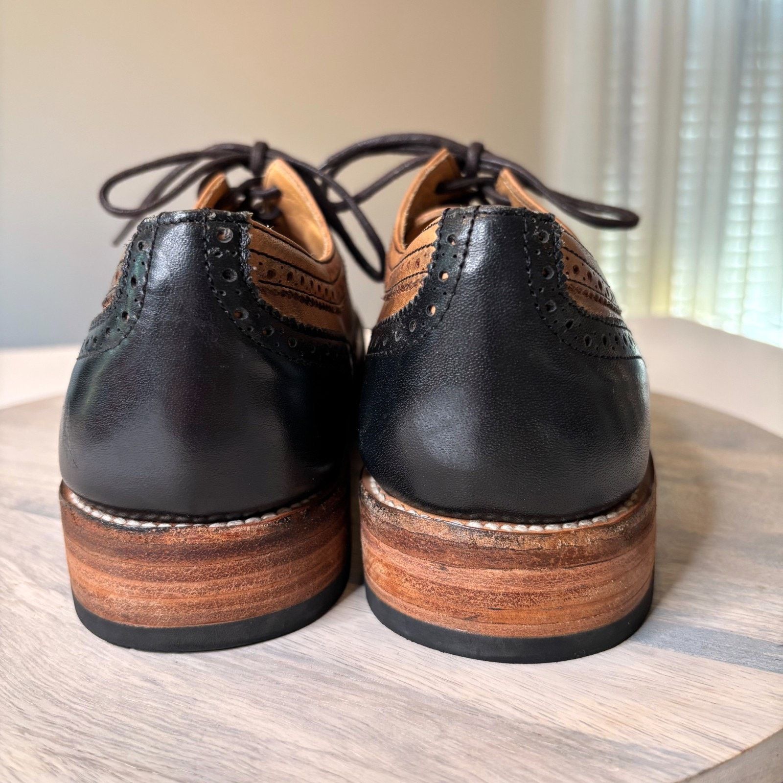 Bed Stu Bed Stu Cobbler Series Wingtip Oxford Shoes Men’s Size 11 Size US 11 / EU 44 - 7 Thumbnail