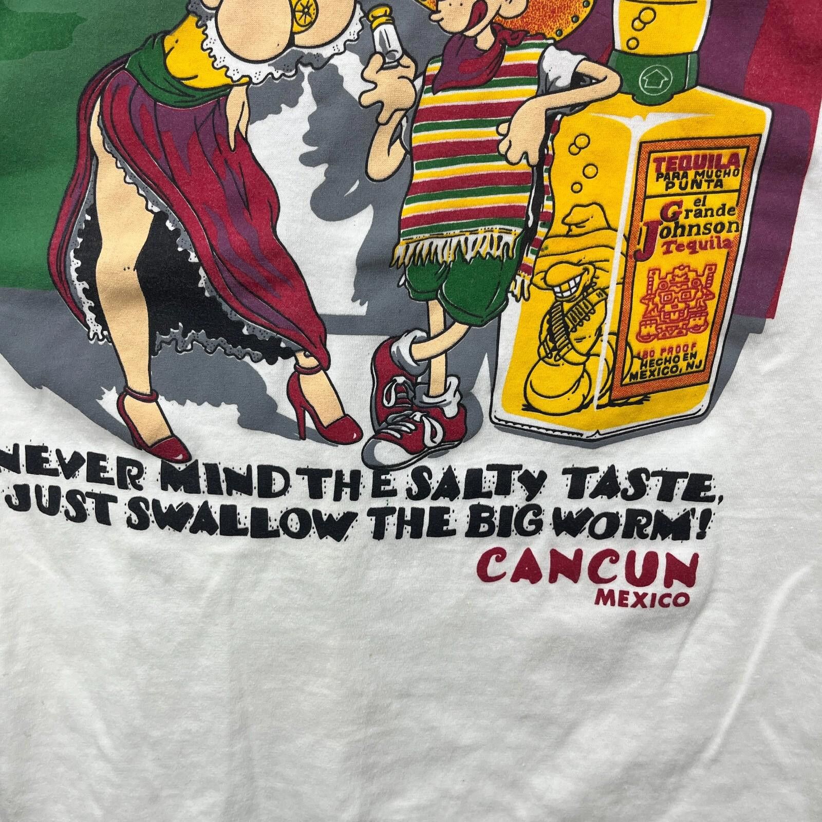 Vintage Vintage 90s El Grande Johnson Mexico Tequila T-shirt Large Size US L / EU 52-54 / 3 - 6 Thumbnail