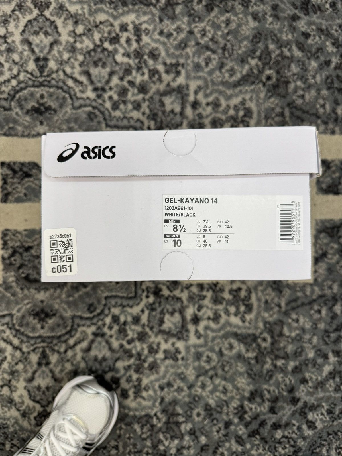 Asics × JJJJound JJJJound ASICS Gel-Kayano 14 White Baby Blue FAST SHIPPING Size US 8.5 / EU 41-42 - 8 Thumbnail