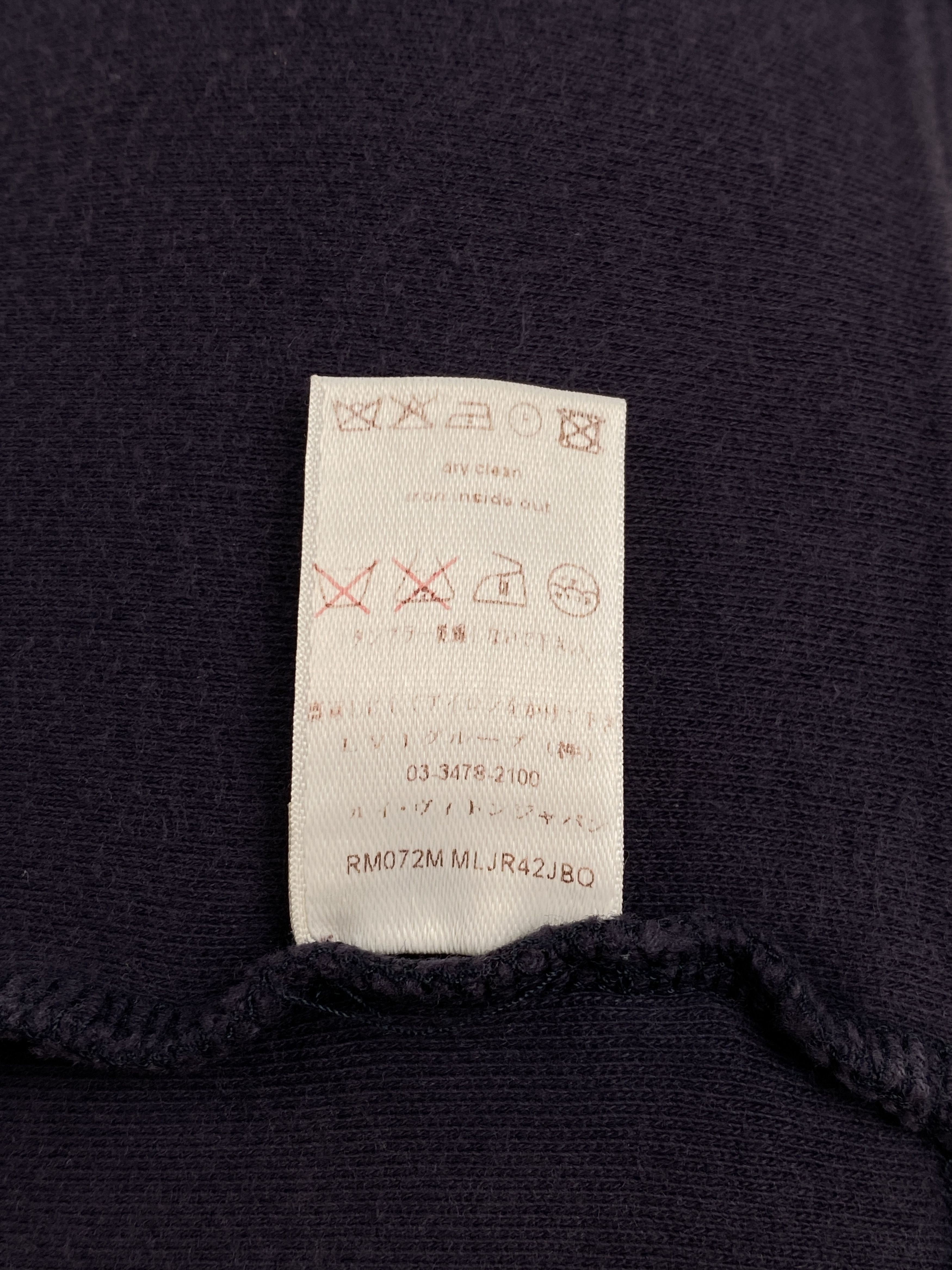 Louis Vuitton Embroidered Logo Mock Neck Track Jacket Size L / US 10 / IT 46 - 16 Thumbnail