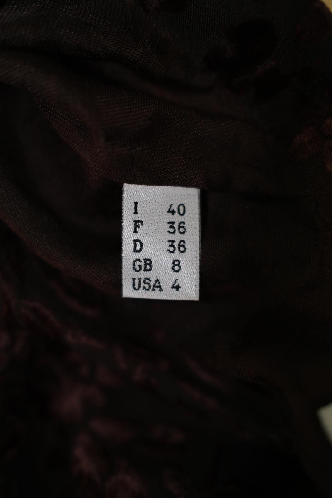 Other 00's Philosophy di Alberta Ferreti Velour Floral Button-Up Size XXS / US 00 / IT 34 - 5 Thumbnail