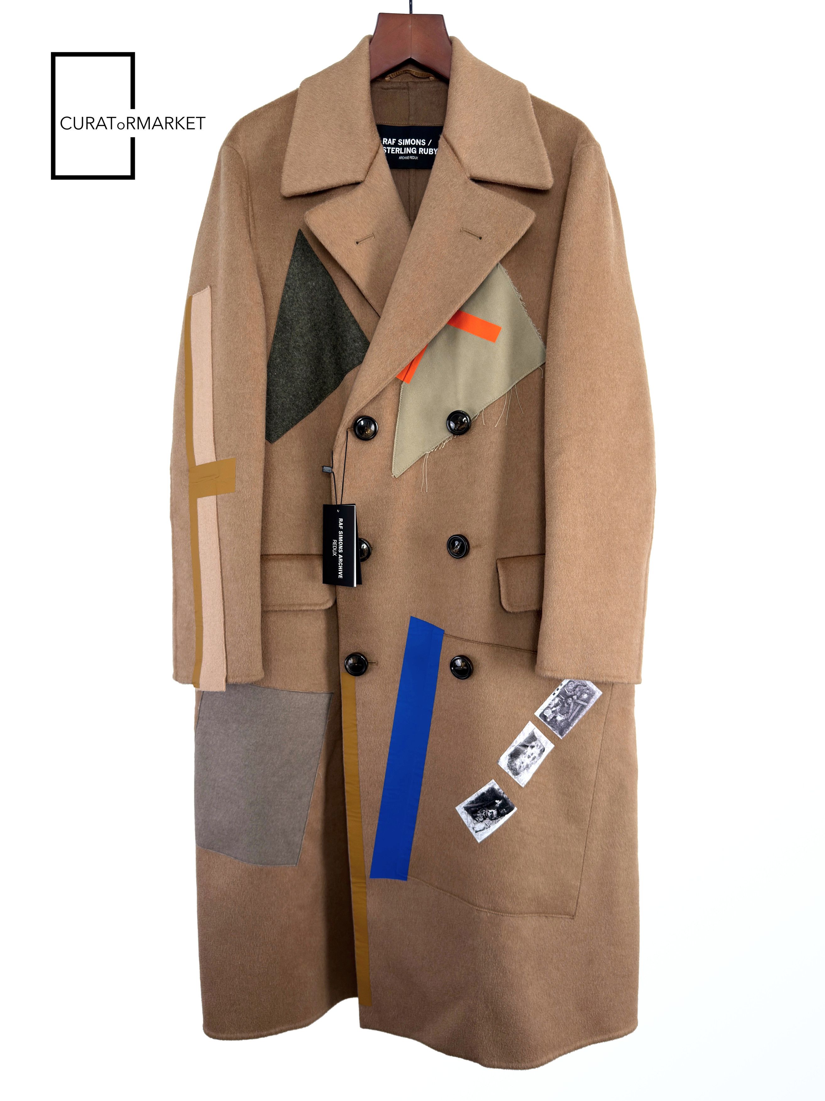 Raf Simons Raf Simons 18FW Caban Wool Coat Red | Grailed