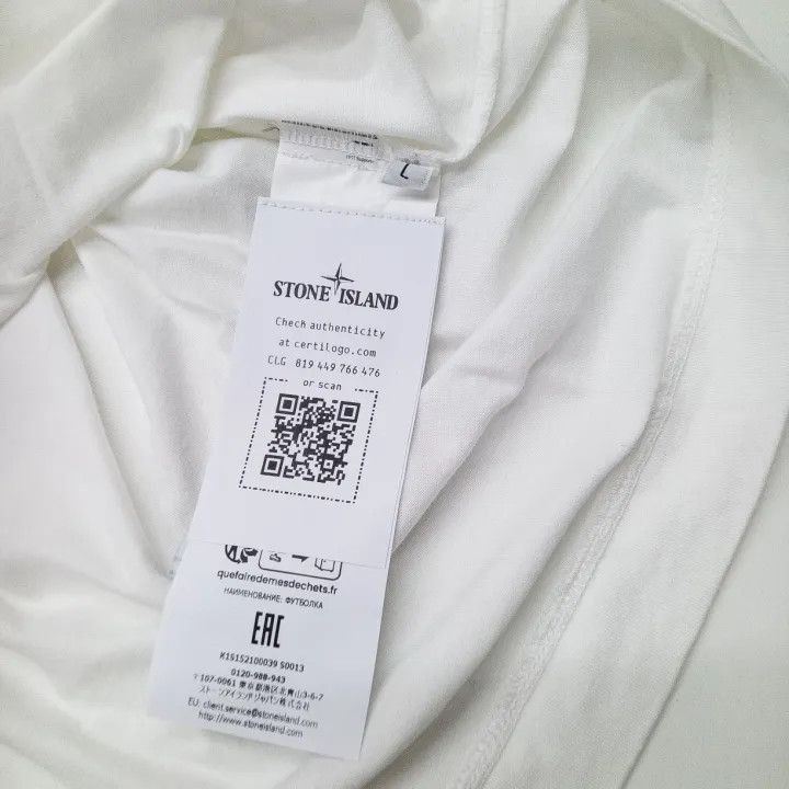 Stone Island Stone Island Cleanfit Logo Short Sleeve TShirt -2506 Size US L / EU 52-54 / 3 - 3 Thumbnail