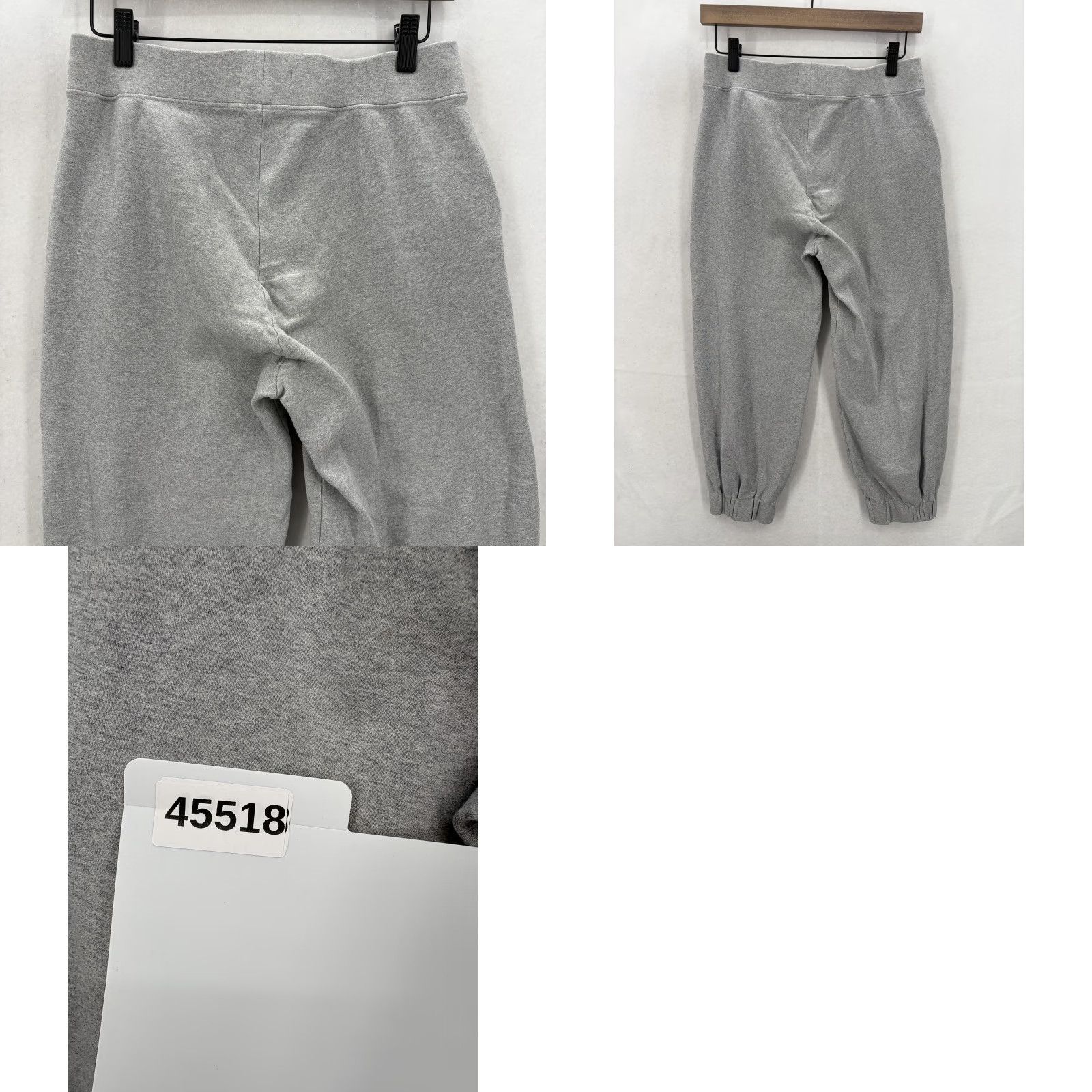 AYR AYR Pants Womens Small Gray Pima Cotton Modal Jogger Sweatpants Lounge Casual Size 28" / US 6 / IT 42 - 9 Thumbnail