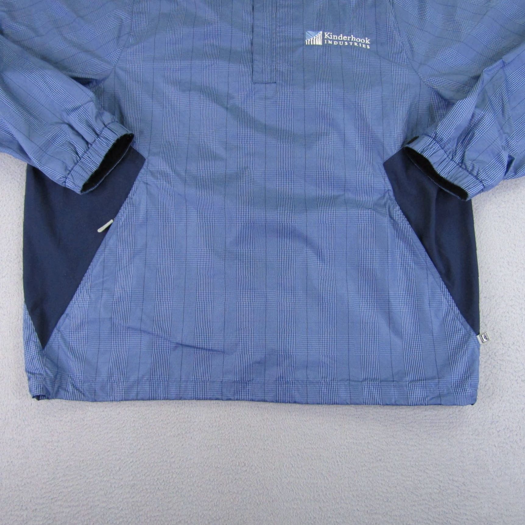 Vintage Zero Restriction Tour Series Golf Jacket Mens Large Blue Windbreaker Zip Pockets 1/4 Zip Logo Outdoor Sports Windproof Size US L / EU 52-54 / 3 - 5 Thumbnail