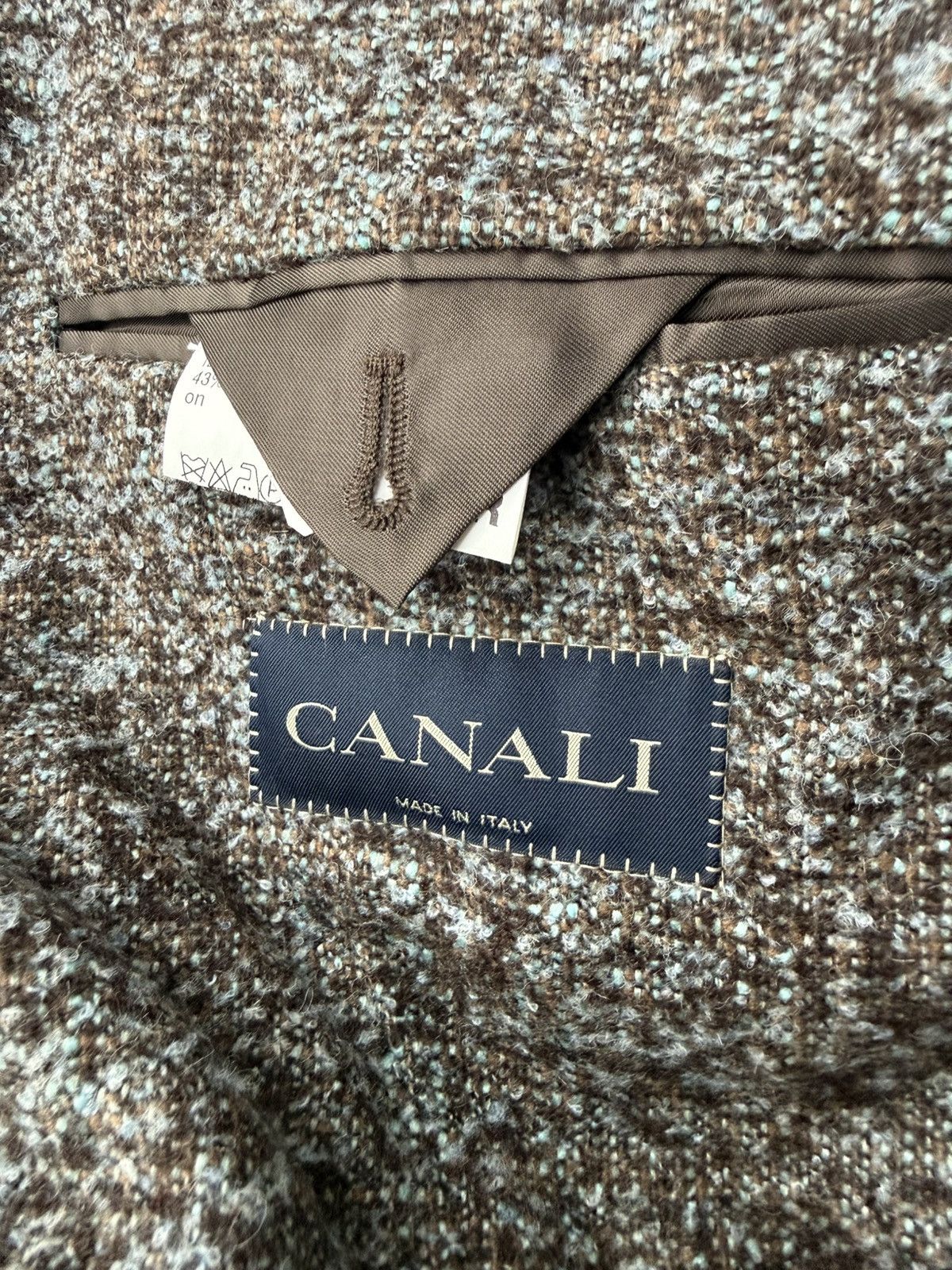Canali Canali Blazer Wool Linen Jacket Size 50R - 5 Thumbnail