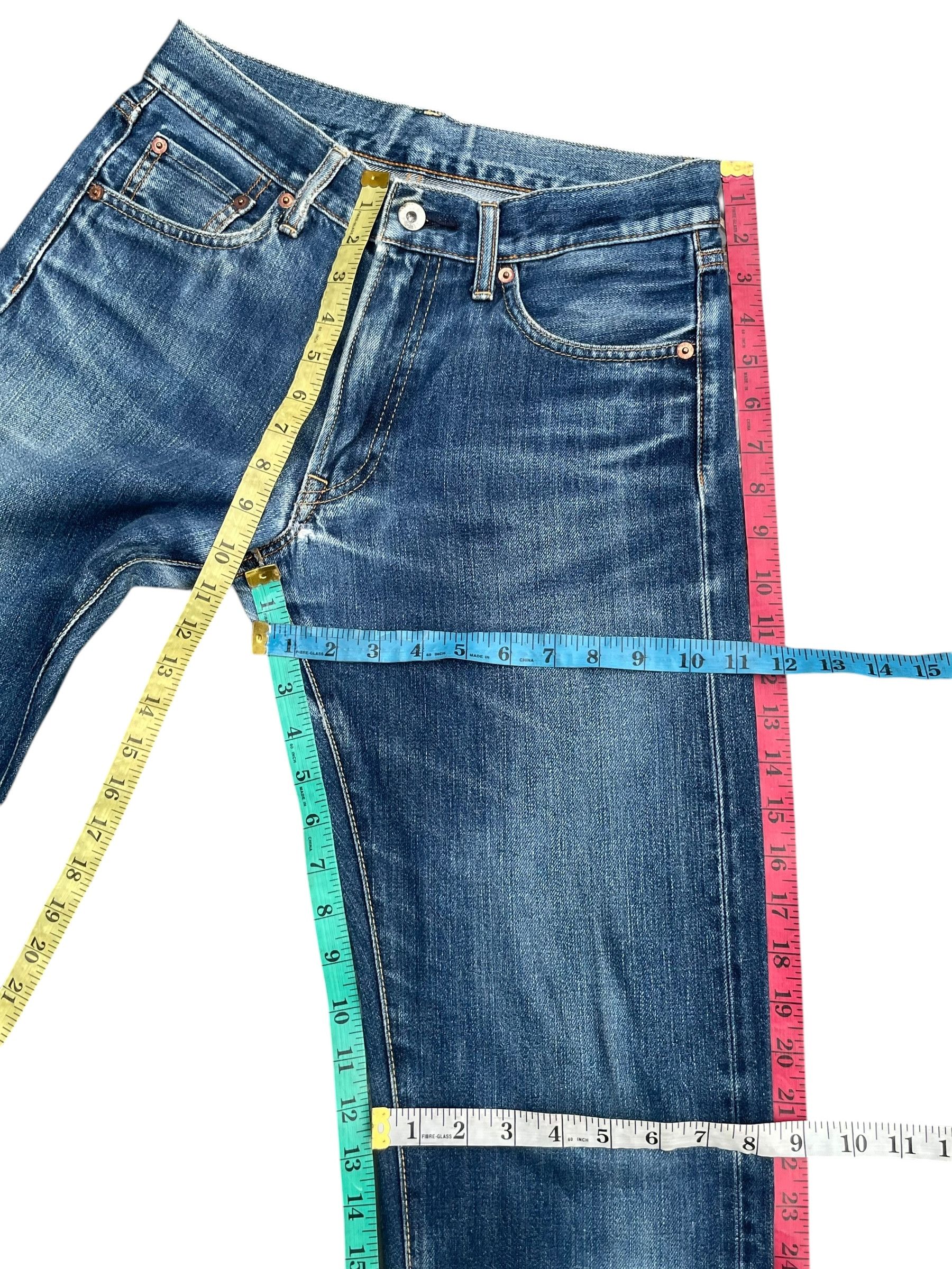 Japanese Brand Uniqlo Redline Selvedge Denim Size US 30 / EU 46 - 10 Thumbnail