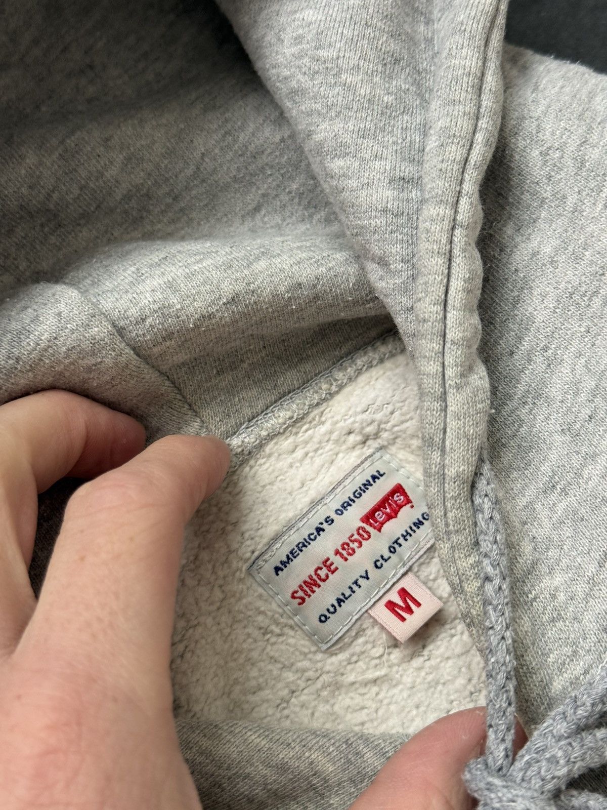 Levi's × Vintage Vintage Levi’s big logo USA hoodie oversize 90s Size US M / EU 48-50 / 2 - 4 Thumbnail