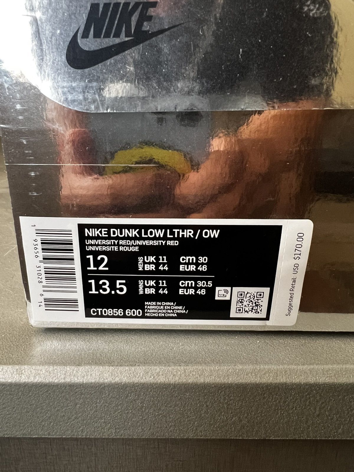 Nike × Off-White Nike Off-White UNLV Dunk Size US 12 / EU 45 - 7 Thumbnail