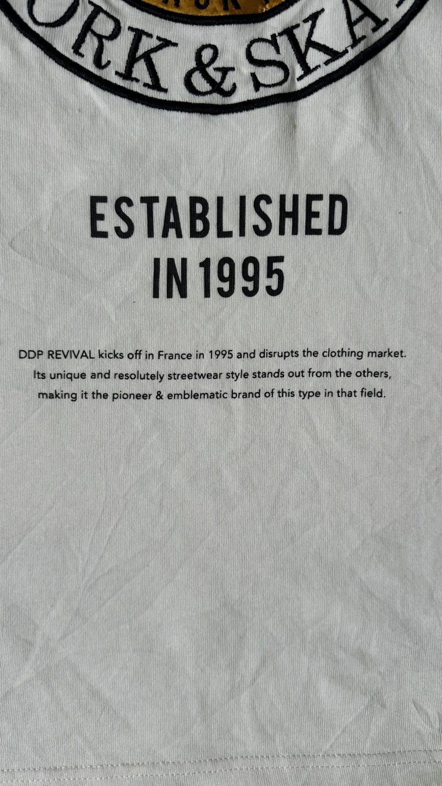 Japanese Brand VINTAGE DDP FRANCE SKATE LONG SLEEVE TEE Size US XL / EU 56 / 4 - 8 Thumbnail