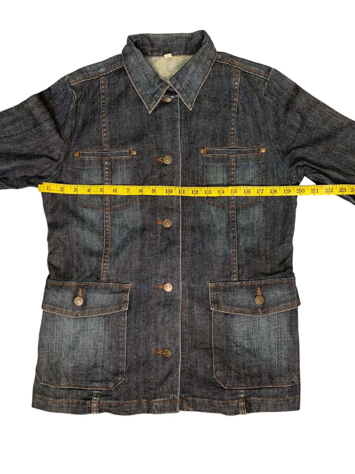 Uniqlo Rare Design Vintage Uniqlo Denim Jackets Size XL / US 12-14 / IT 48-50 - 8 Thumbnail