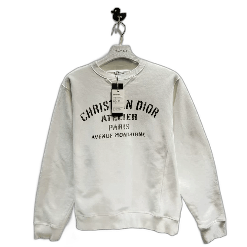Dior Dior Classic Logo Long Sleeve Sweatshirt-2505 Size US M / EU 48-50 / 2 - 1 Thumbnail