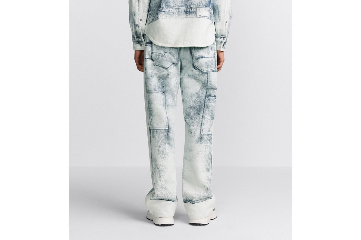 Dior o1bcso1str0326 Capenter-Effect Heritage Jeans in Blue Size US 32 / EU 48 - 6 Thumbnail