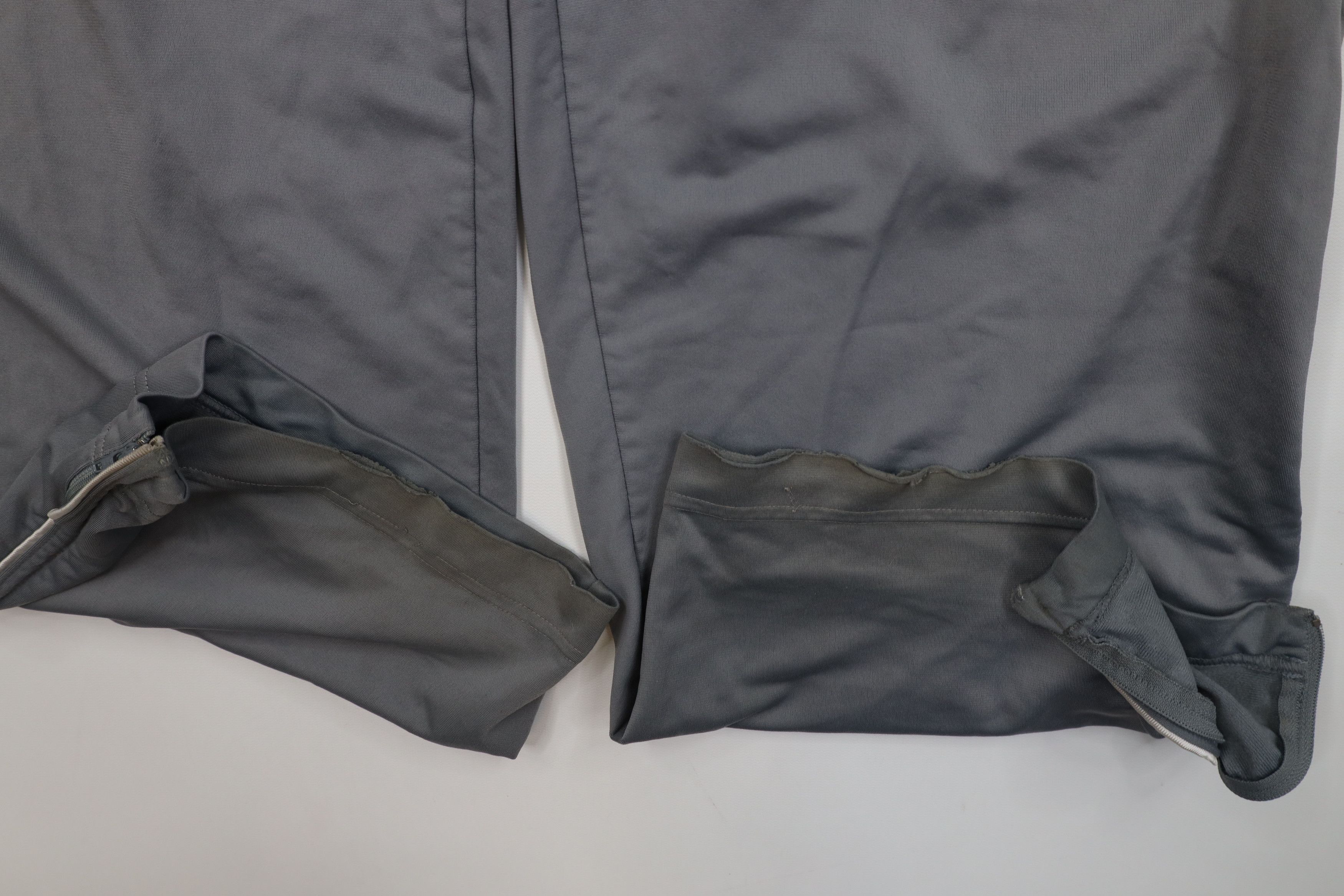Nike Vintage Nike Mini Swoosh Wide Leg Sweatpants Pants Gray Size US 40 / EU 56 - 6 Thumbnail