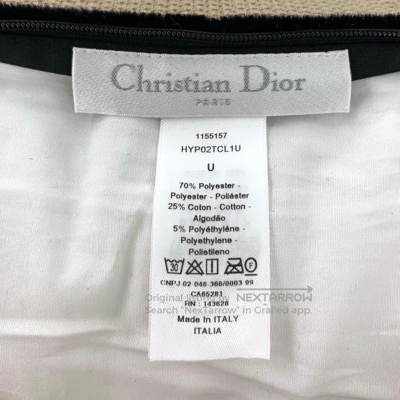 Dior Dior Zoo series logo letter pattern embroidered brown cush Size ONE SIZE - 8 Thumbnail