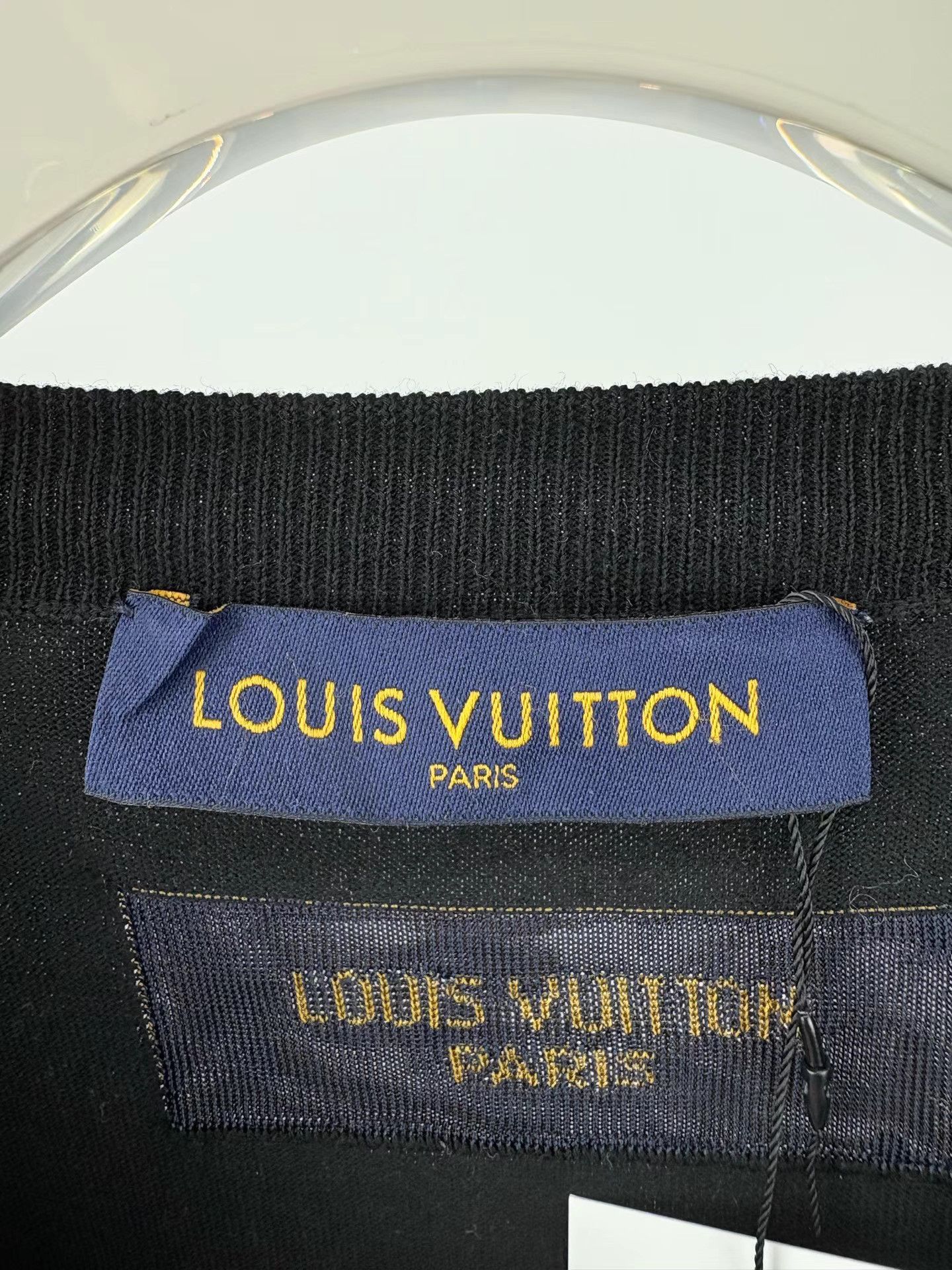 Louis Vuitton LOUIS VITTON LV Chest Logo Knit Short Sleeve K1 Size US M / EU 48-50 / 2 - 3 Thumbnail
