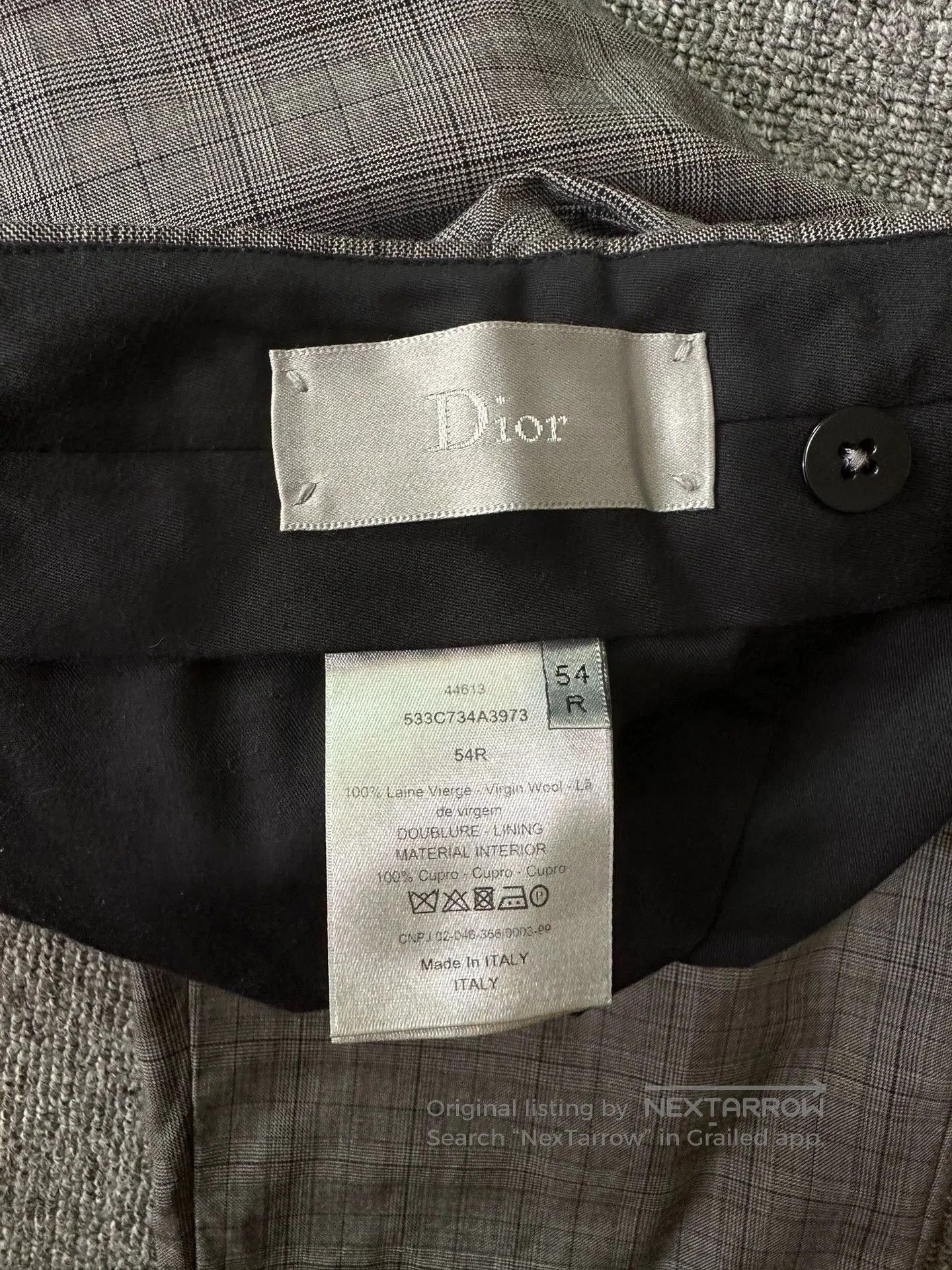 Dior Dior Prince of Wales Check Suit. Size US XL / EU 56 / 4 - 9 Thumbnail