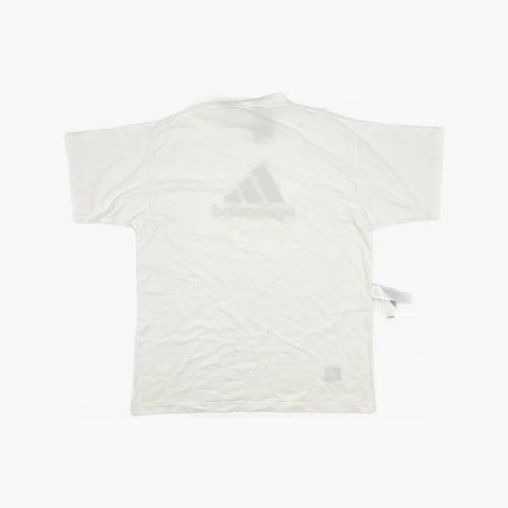 Balenciaga Balenciaga x Adidas Logo Embroidered T-Shirt 0079-2507 Size US L / EU 52-54 / 3 - 2 Thumbnail