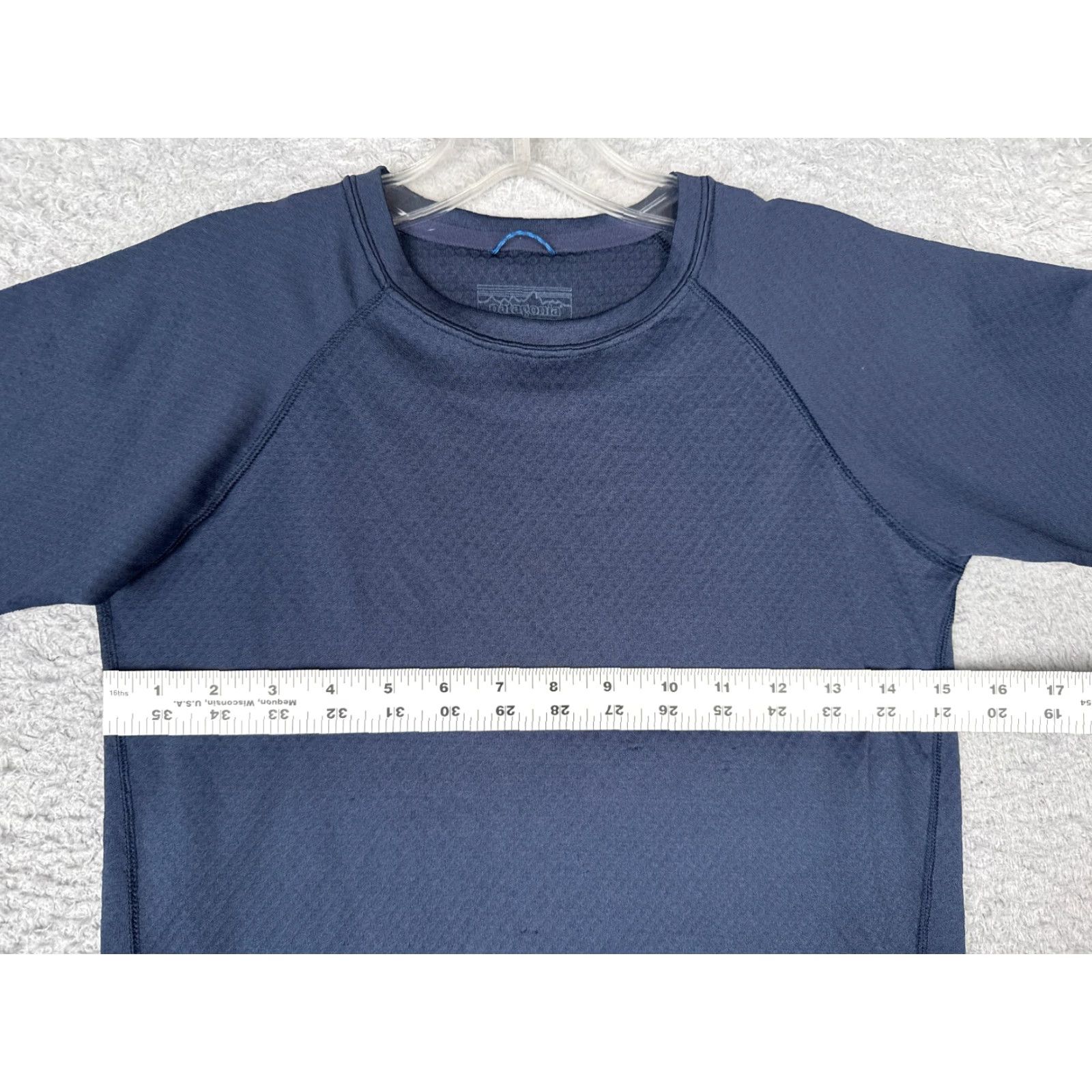 Patagonia Patagonia Shirt Junior Extra Large Blue Capilene Baselayer Long Sleeve Polyester Size XL / US 12-14 / IT 48-50 - 7 Thumbnail