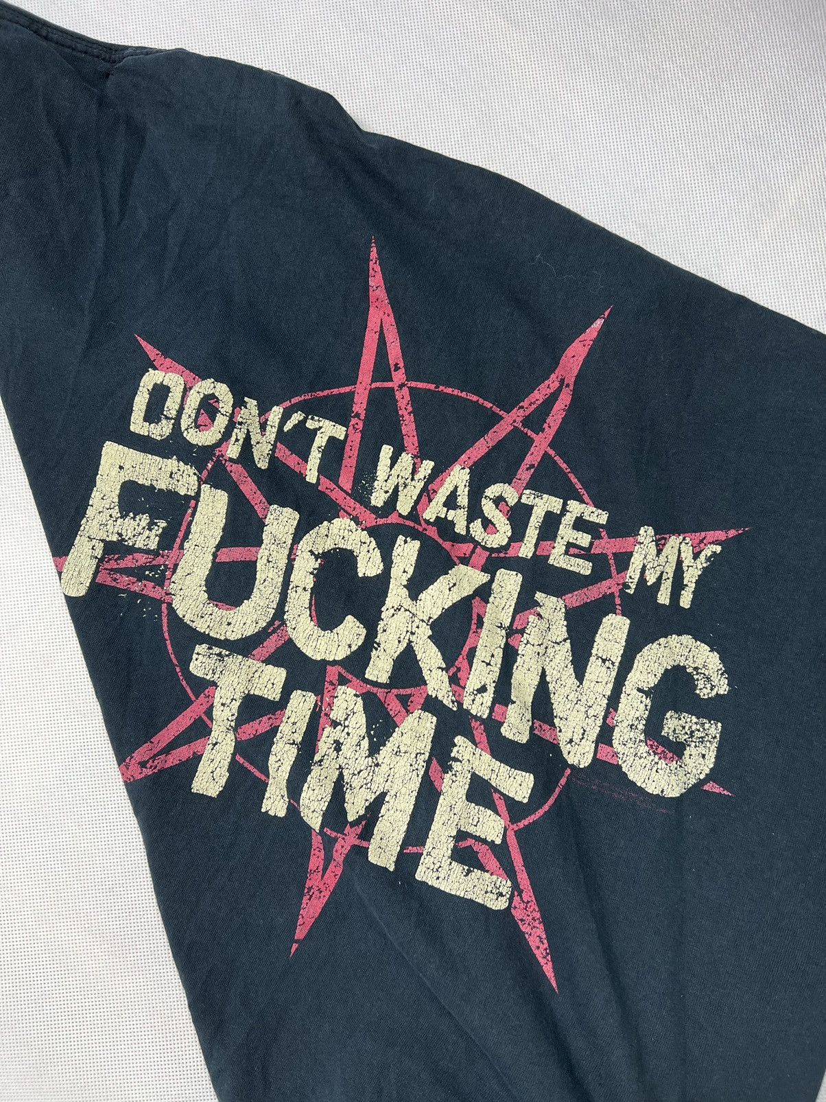 Rap Tees × Slipknot × Vintage Tshirt Slipknot Fuck Me Up vintage baggy black Size US XL / EU 56 / 4 - 4 Thumbnail