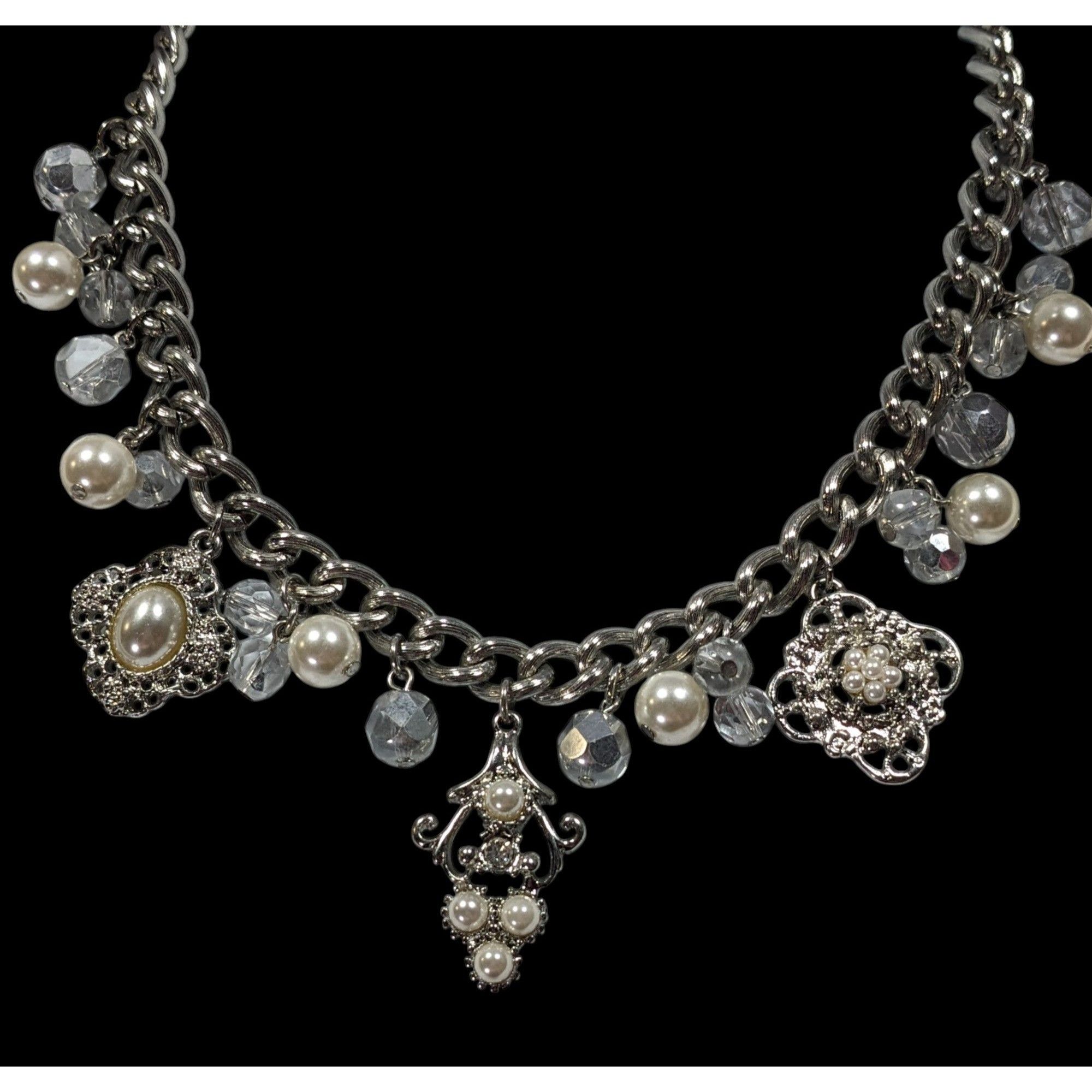 White House Black Market White House Black Market Victorian Style Charm Necklace With Size ONE SIZE - 2 Thumbnail