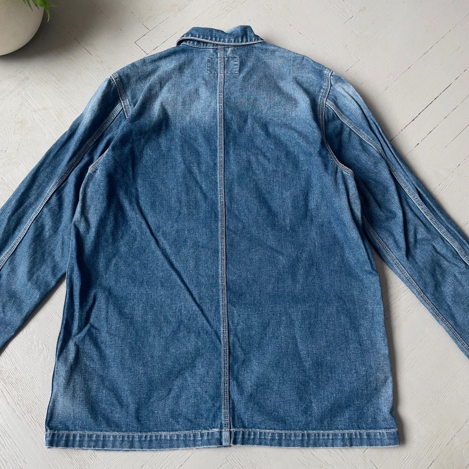 Carhartt Carhartt WIP Michigan Denim Jacket Chore Coat Size US M / EU 48-50 / 2 - 8 Thumbnail