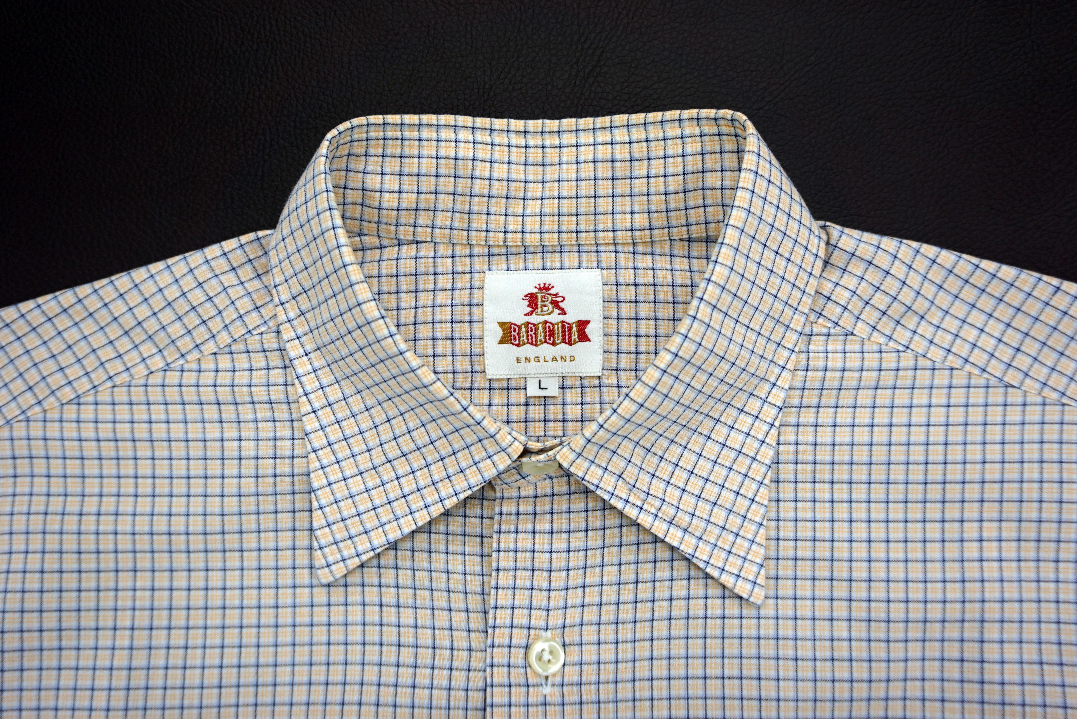 Baracuta Gingham Shirt England Casual Button Up Size US L / EU 52-54 / 3 - 3 Thumbnail