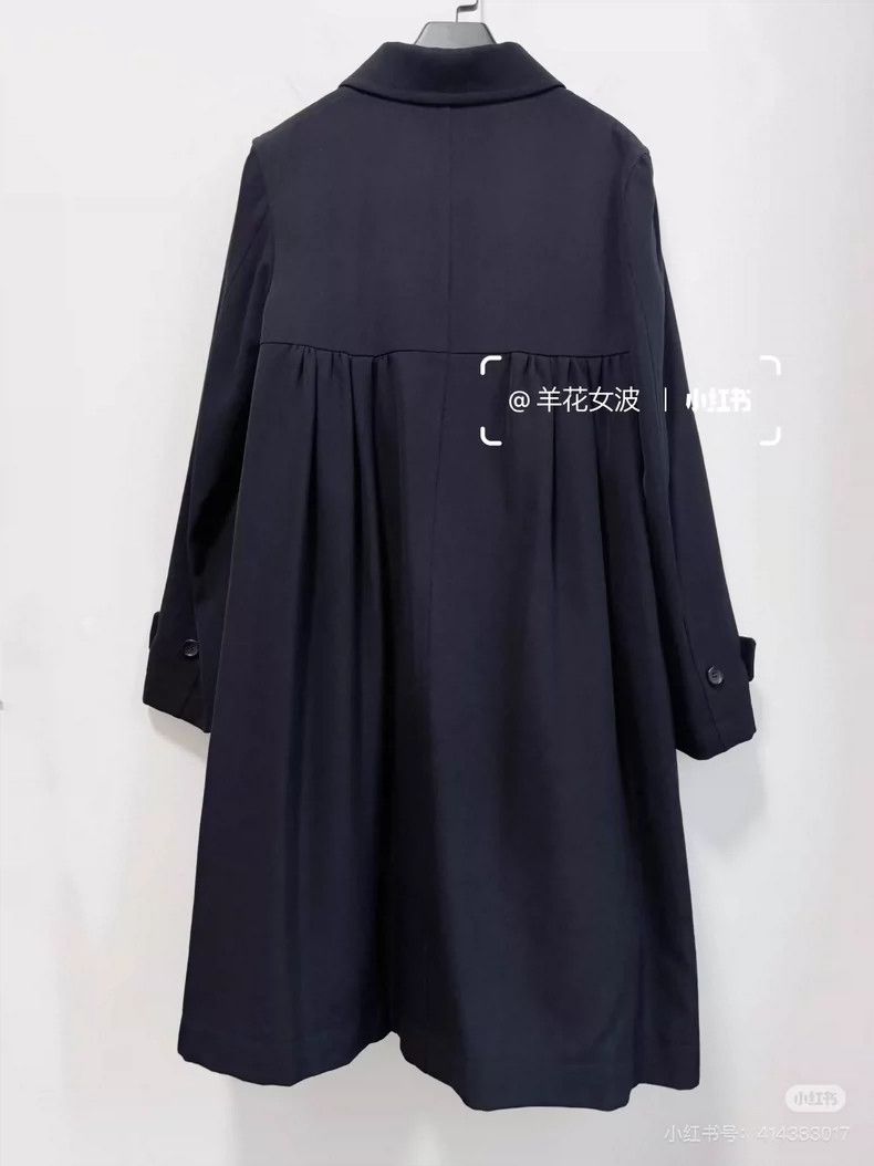 Other Comme Des Garcons Doll-collar high-waisted pleated trench Size M / US 6-8 / IT 42-44 - 5 Thumbnail