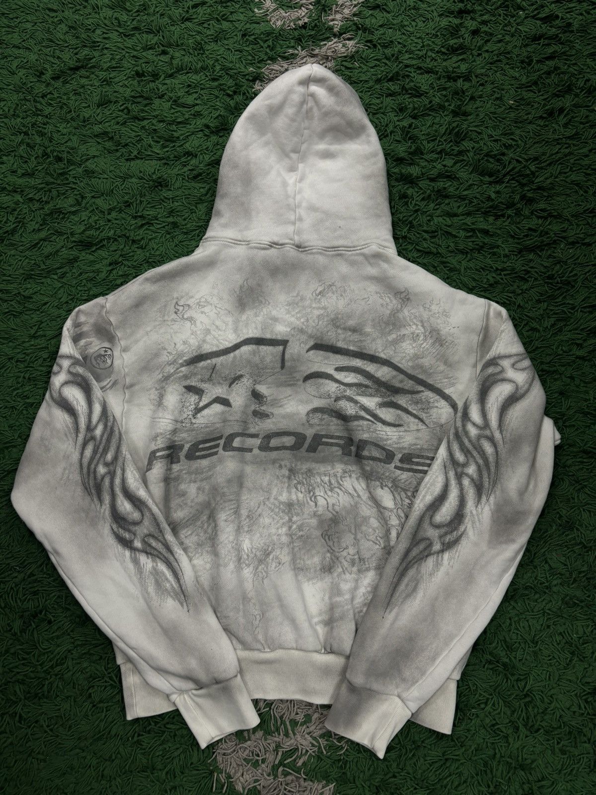 HELLSTAR Hellstar complexcon capsule 11 airbrush orge grey hoodie Size US S / EU 44-46 / 1 - 2 Thumbnail