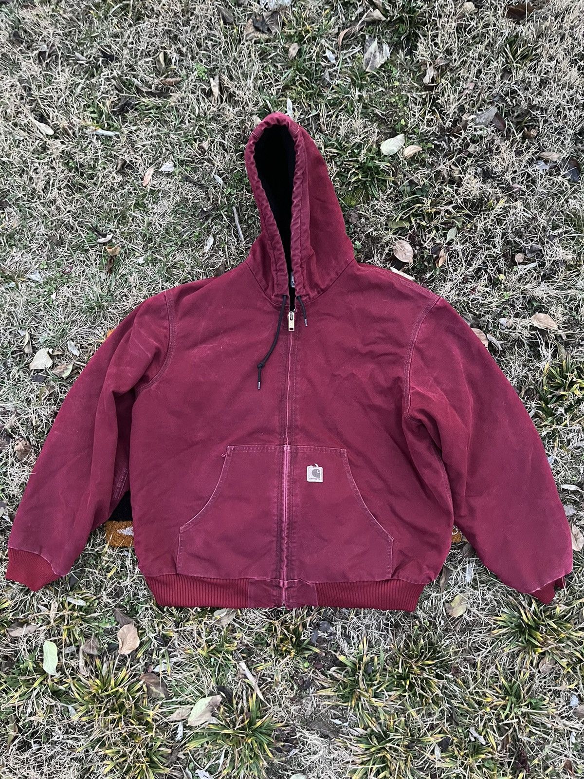 image of Carhartt Red Work Jacket Xl, Men's
