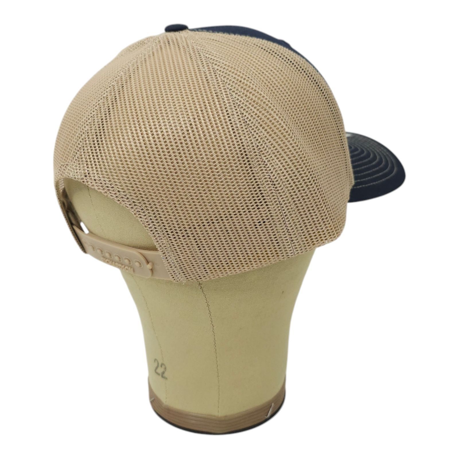 Richardson Richardson Blue Gold Embroidered T Logo Mesh Snapback Cap Size ONE SIZE - 13 Thumbnail