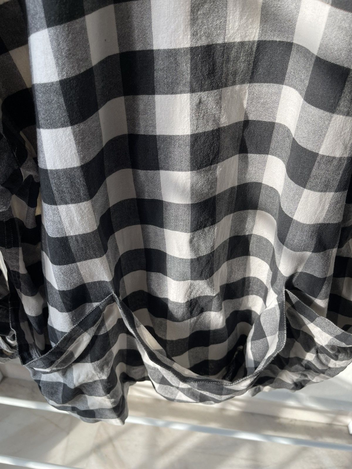 Issey Miyake 80s Issey Miyake Plaid Big Pocket Zipper Jacket Size US XL / EU 56 / 4 - 8 Thumbnail
