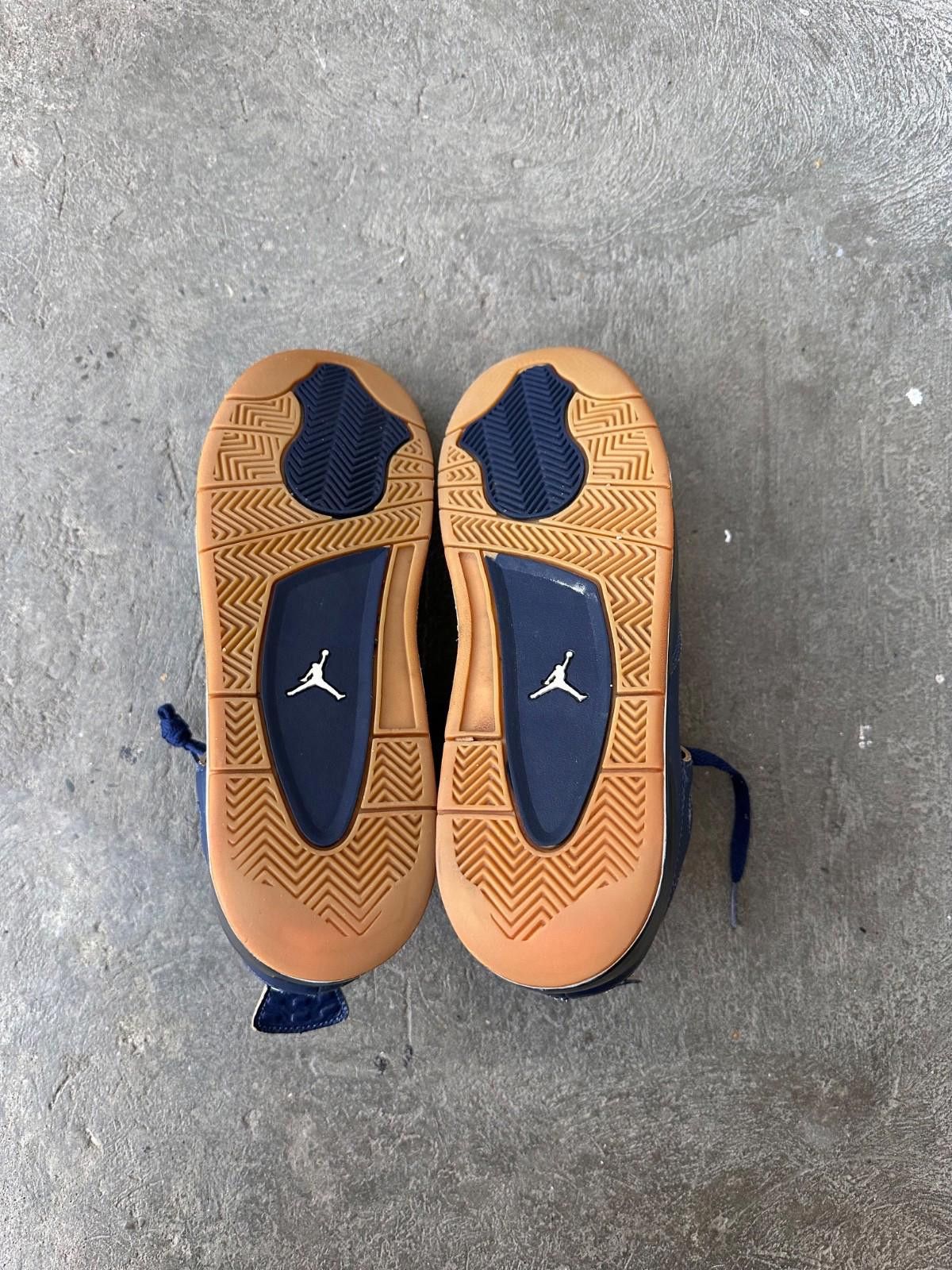 Jordan Brand Air Jordan 4 Dunk From Above Size 7 Nike Retro Navy Blue Gum Size US 7 / EU 40 - 6 Thumbnail