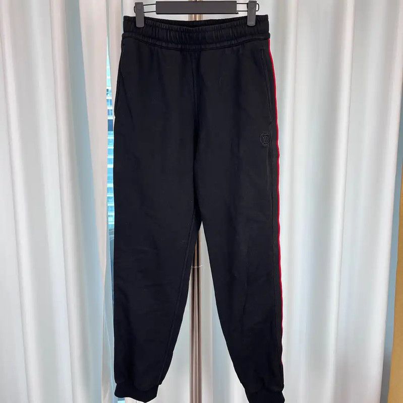 Burberry Burberry Black Cotton Casual Pants for Men Size US 26 / EU 42 - 1 Thumbnail
