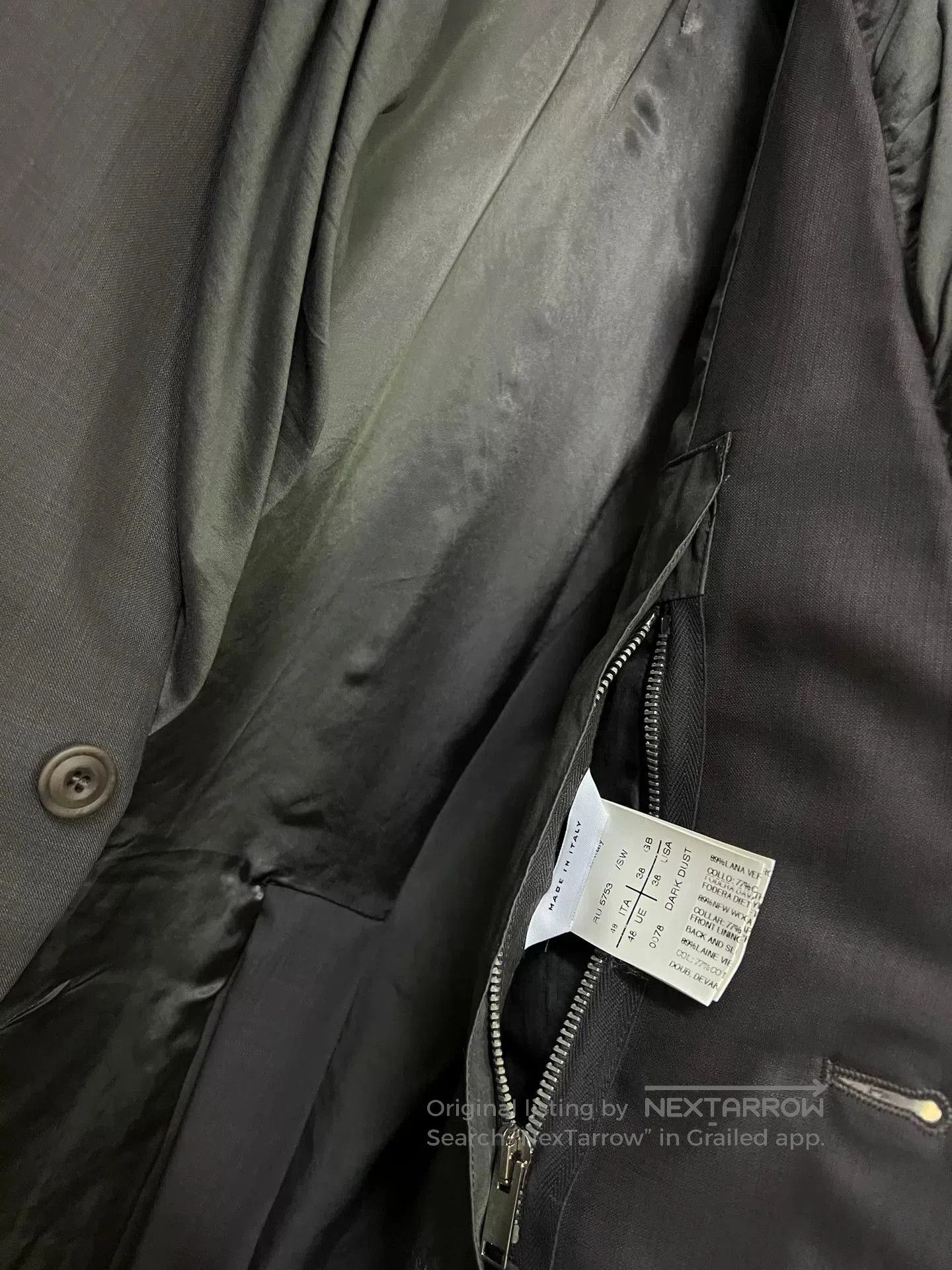Rick Owens Elegant Rick Owens Suit Jacket. Size US M / EU 48-50 / 2 - 6 Thumbnail
