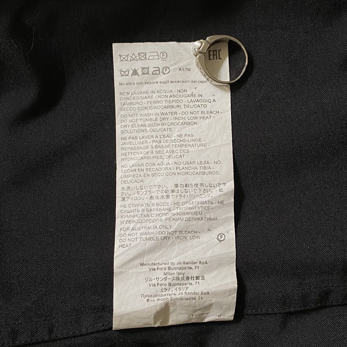 Jil Sander JIL SANDER BI-FLAP SHIRT JACKET Size US L / EU 52-54 / 3 - 9 Thumbnail