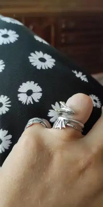Jewelry Flying Dragon Rings Size ONE SIZE - 2 Thumbnail