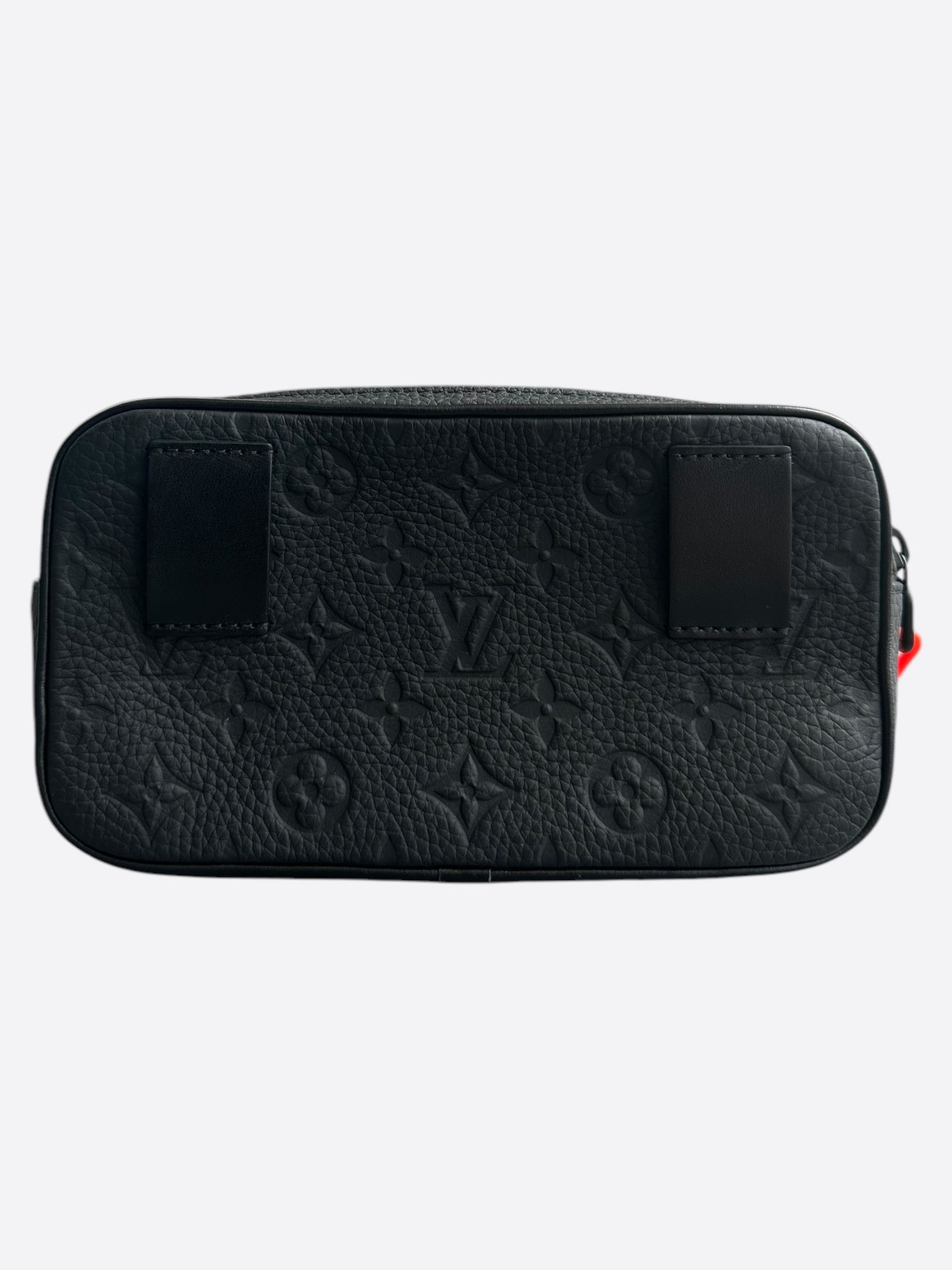 Louis Vuitton Louis Vuitton Black & Orange Monogram Volga Pochette Size ONE SIZE - 3 Thumbnail