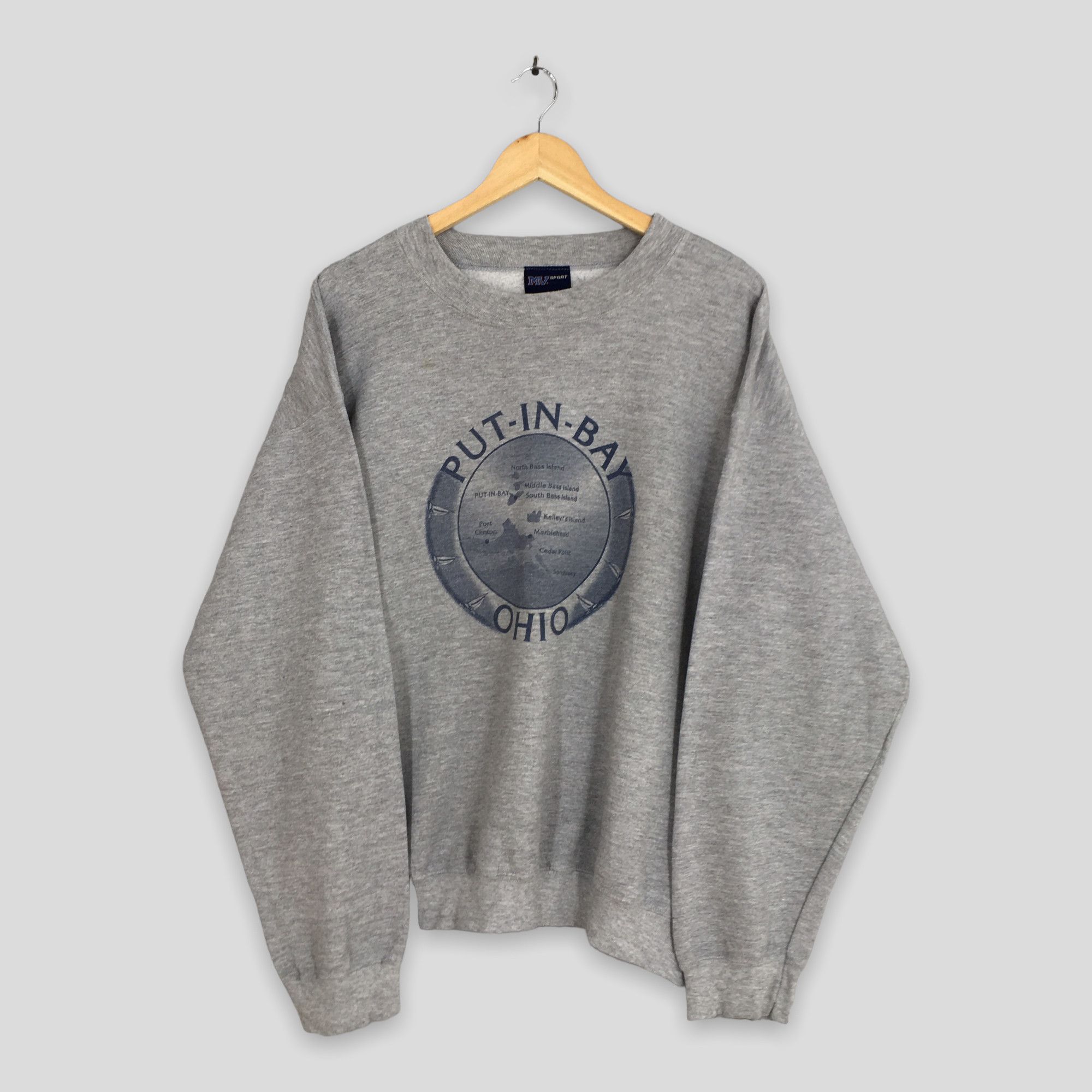 Vintage Vintage Put In Bay Ohio Sweatshirt Large Size US L / EU 52-54 / 3 - 1 Thumbnail