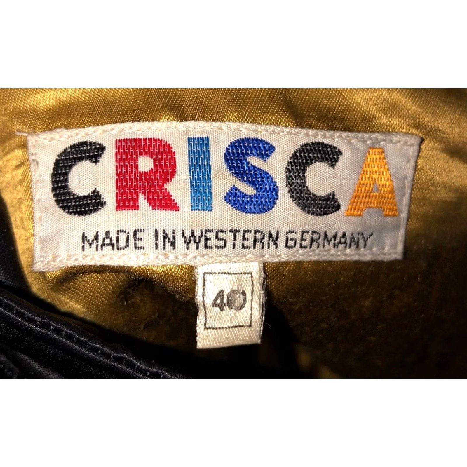 Vintage VINTAGE Crisca Quilted Jacket West German Made Women’s Size 40 Black Jacket Mens? Womens Size S / US 4 / IT 40 - 6 Thumbnail