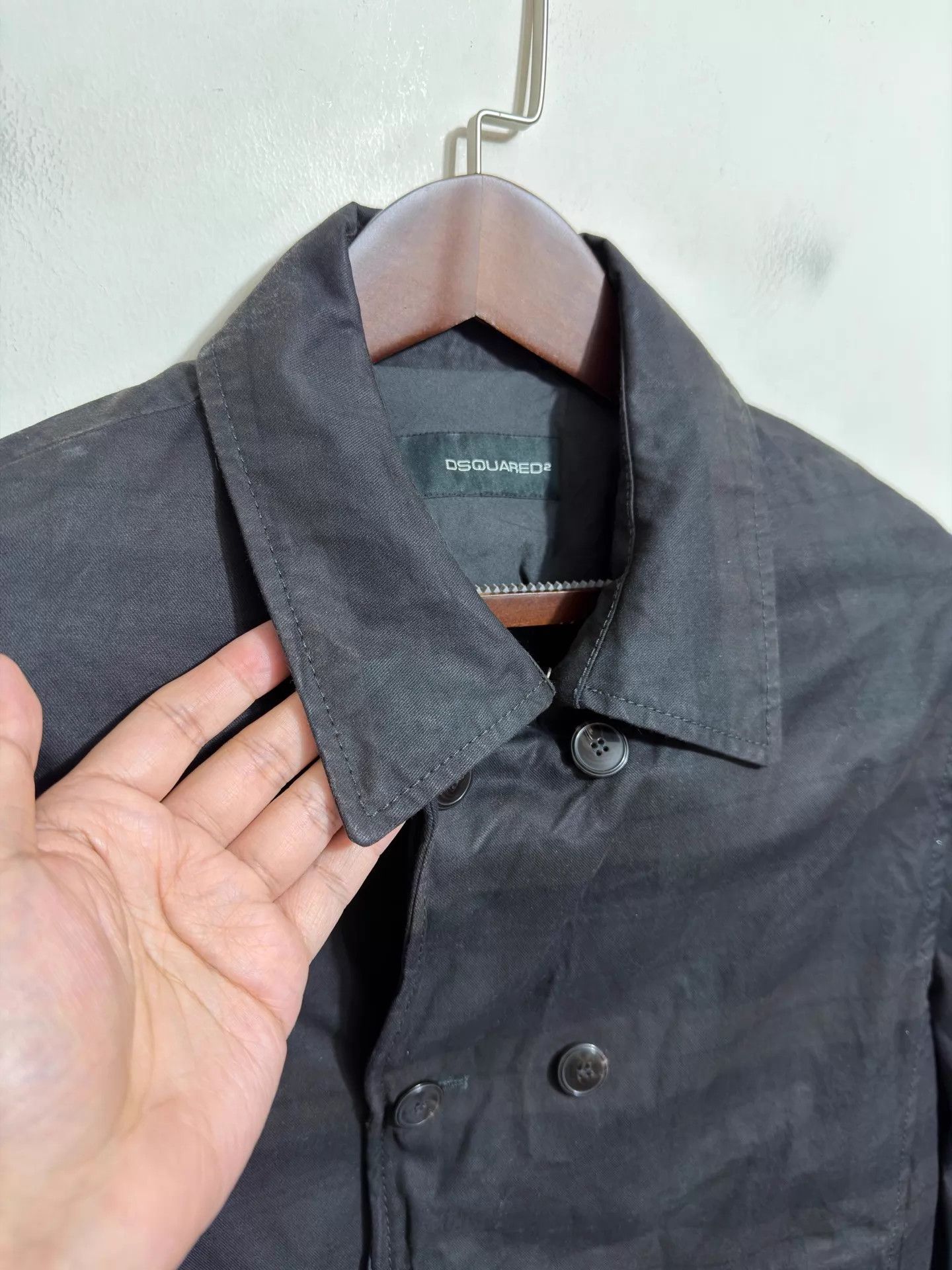Dsquared2 D2 Coated Shaped Jacket 52 EU Size US L / EU 52-54 / 3 - 3 Thumbnail