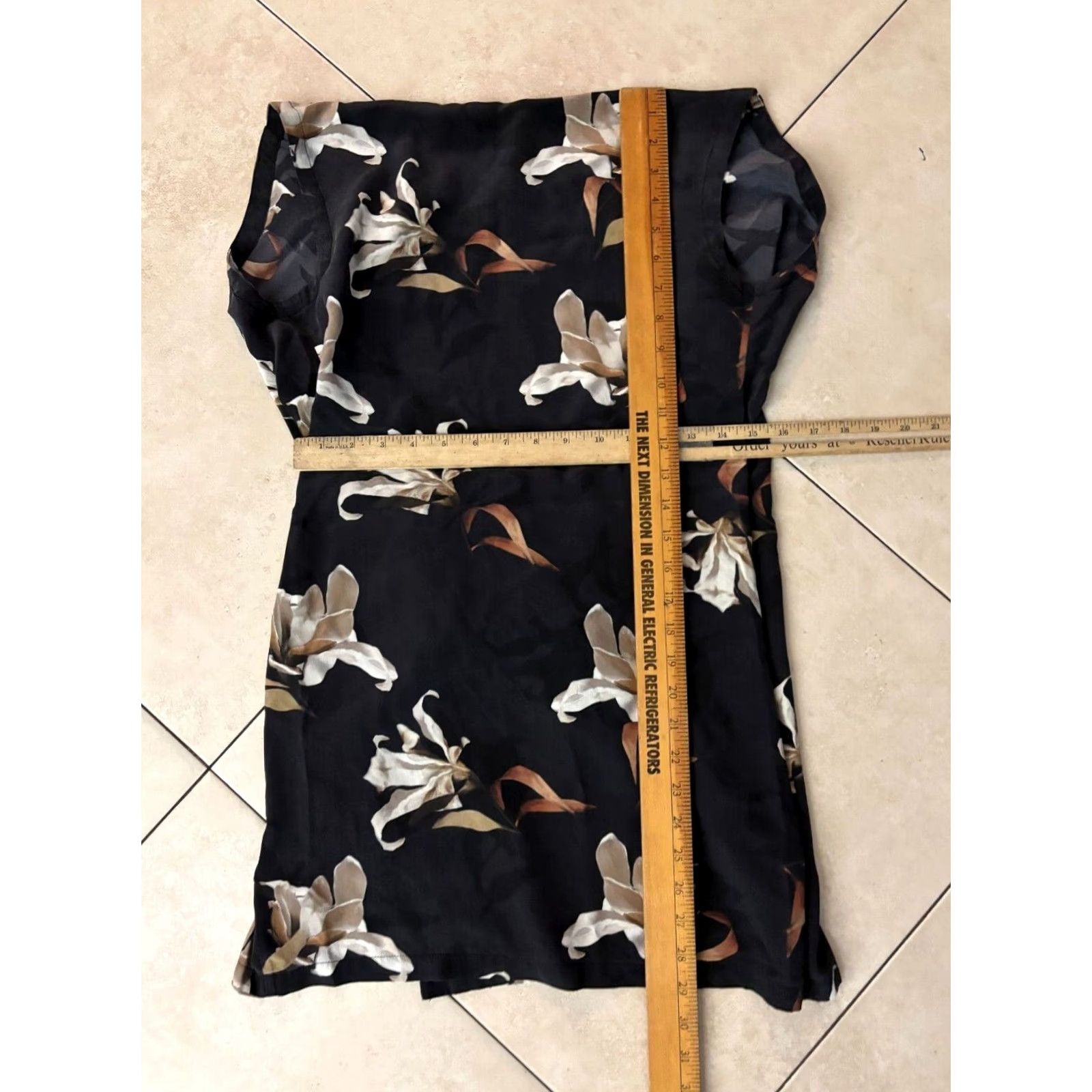 Allsaints All Saints Floral Draped Dress Womens Size 6 Mink Silk Sleeveless Short Dress 8/10 Casual Party/Cocktail Travel Vintage No 5337 Size M / US 6-8 / IT 42-44 - 7 Thumbnail