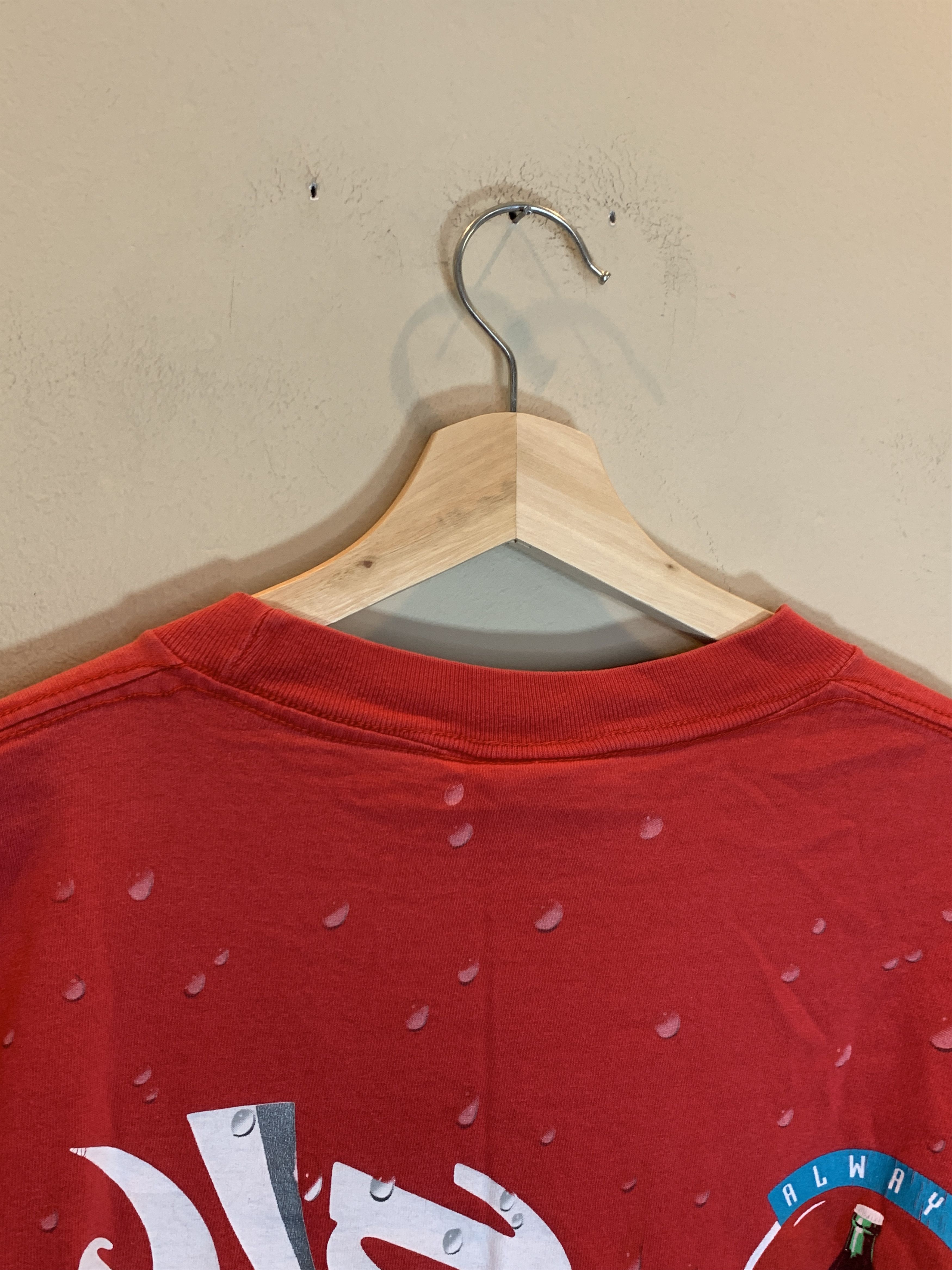 Coca Cola *RARE* Vintage 1994 Coca-Cola Coke Soda AOP T-Shirt Size US XL / EU 56 / 4 - 7 Thumbnail