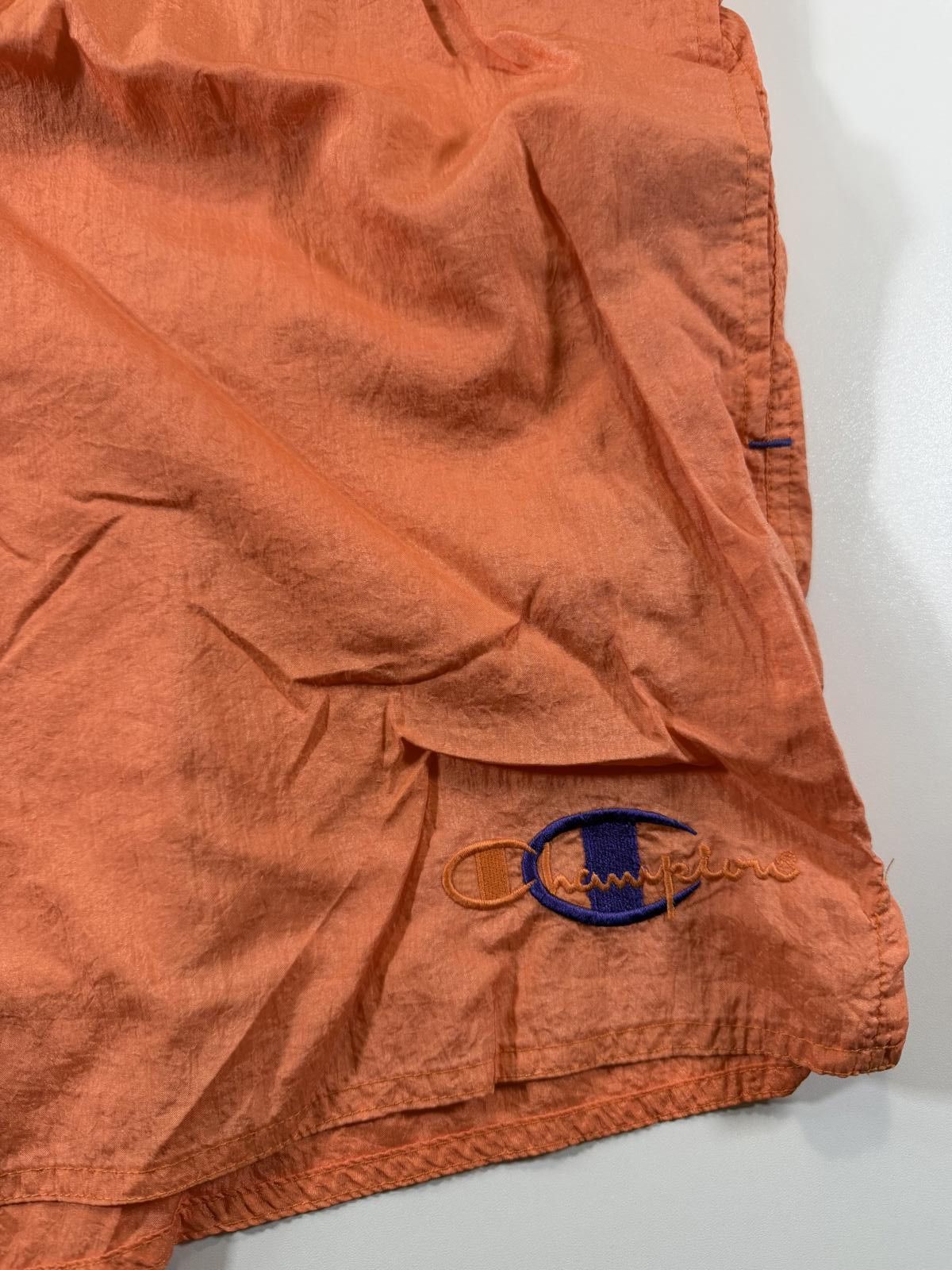 Champion Champion Orange Swim Shorts with Logo Embroidery Size US 34 / EU 50 - 2 Thumbnail