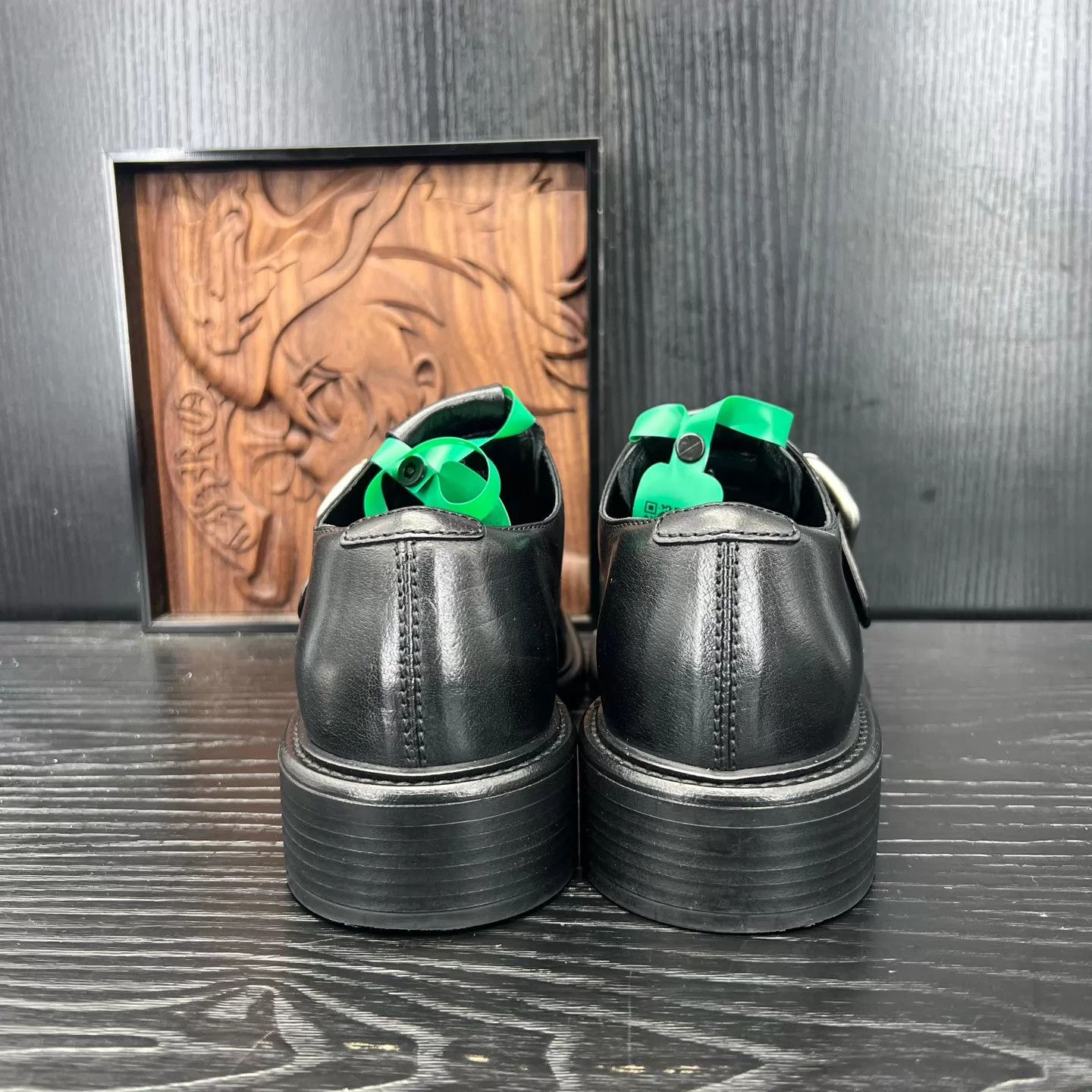 Miu Miu MIU MIU Leather Buckle Dress Shoes Women's 36 Near New Size US 5.5 / IT 35.5 - 6 Thumbnail