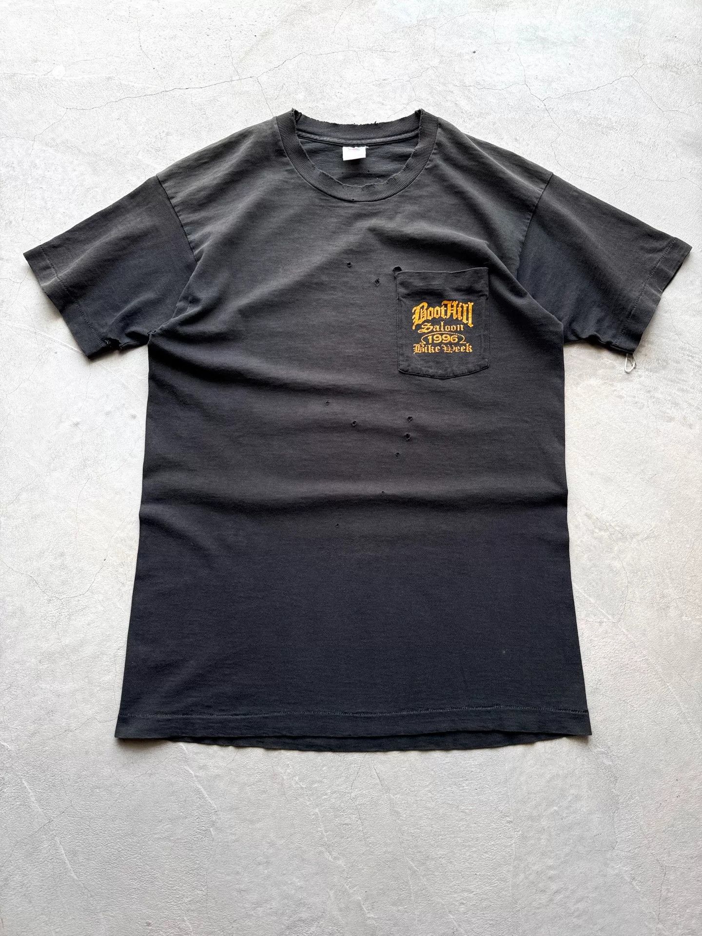 Vintage Vintage 90s Boot Hill Saloon Pocket Tee Size US L / EU 52-54 / 3 - 1 Thumbnail