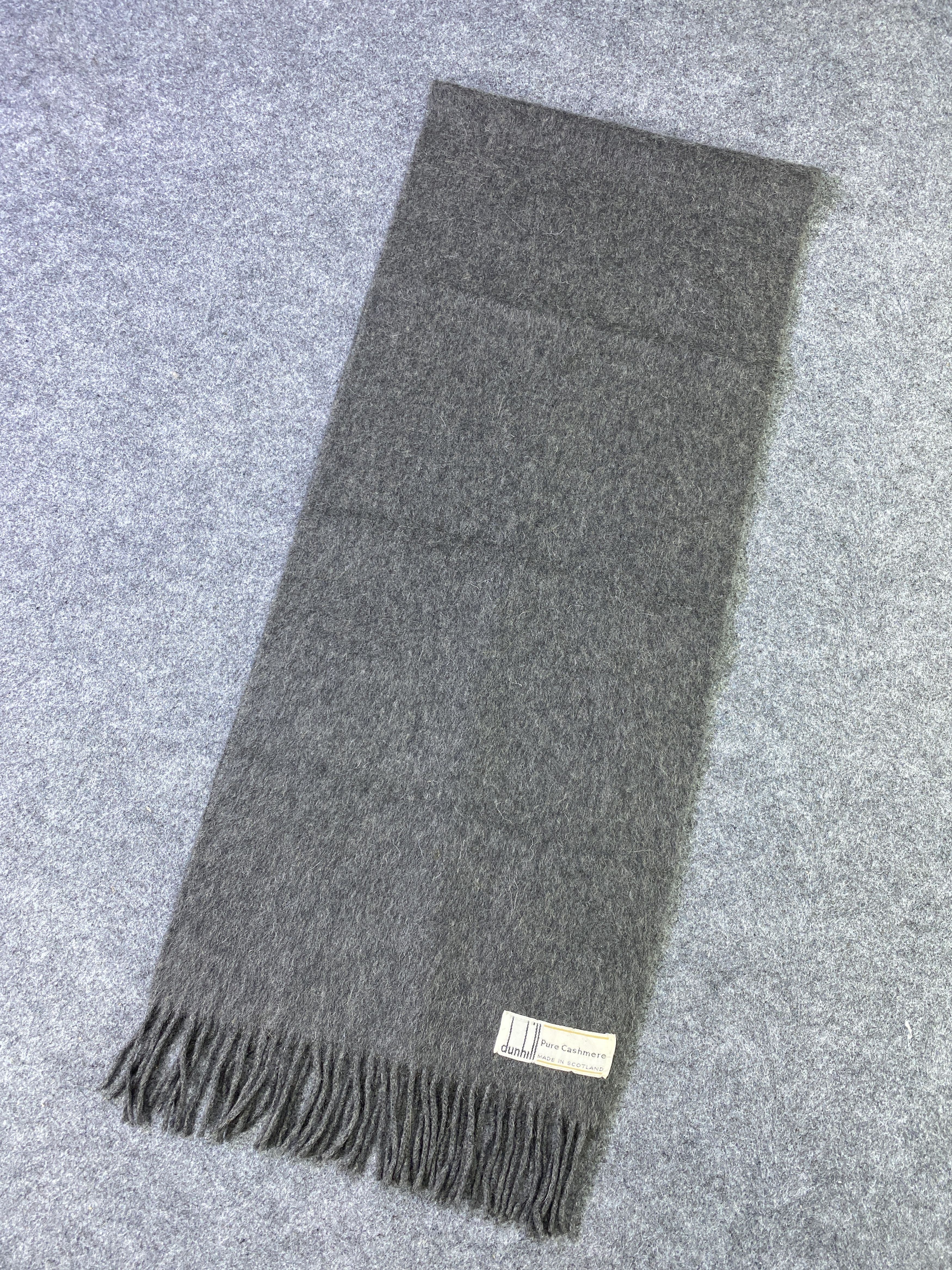 Alfred Dunhill DUNHILL Cashmere Scarf / Muffler / Neckwear -T777 Size ONE SIZE - 2 Thumbnail