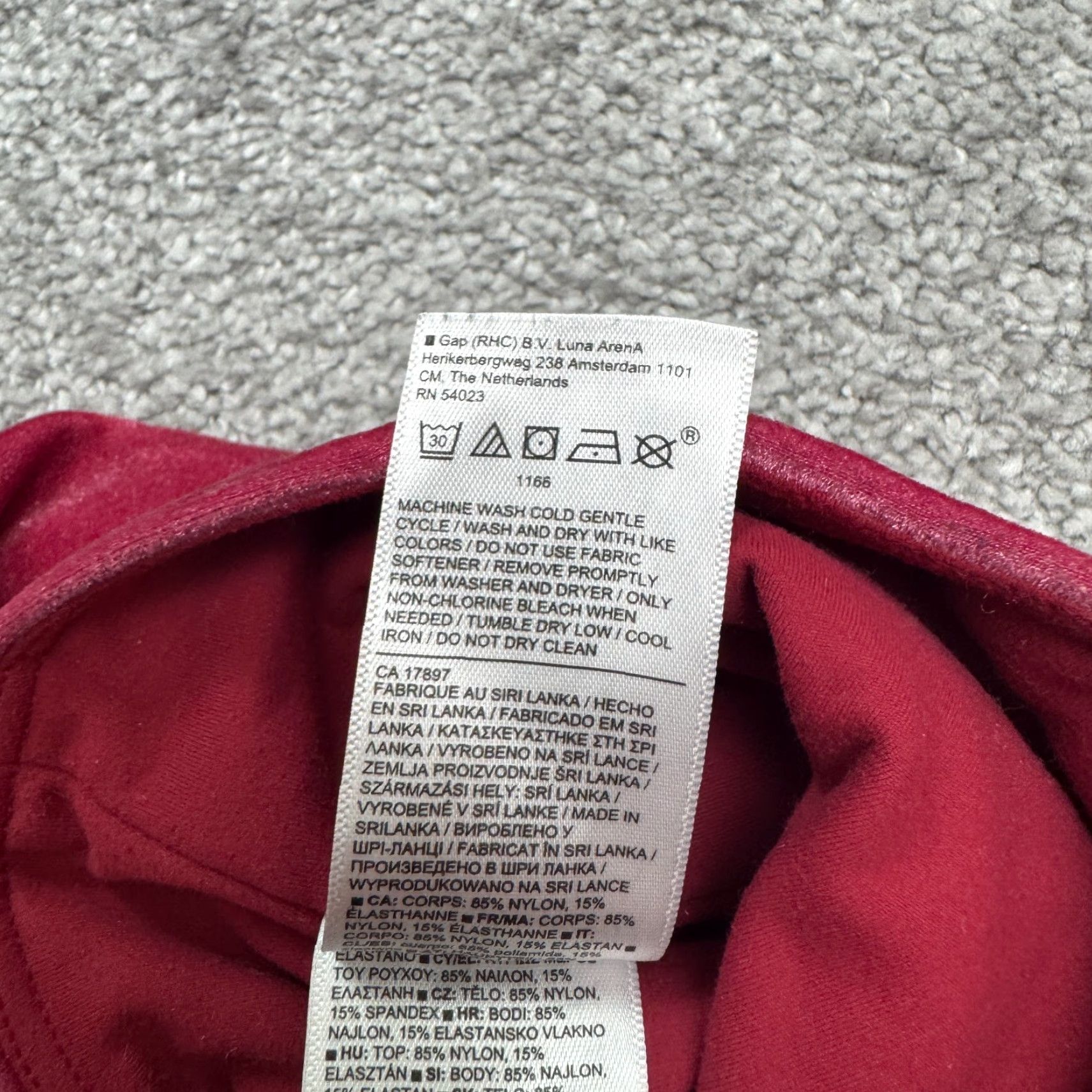 Athleta VINTAGE Athleta Elation Velvet Leggings Womens Small Pink Compression Athleisure Yoga Fitness Size 28" / US 6 / IT 42 - 7 Thumbnail