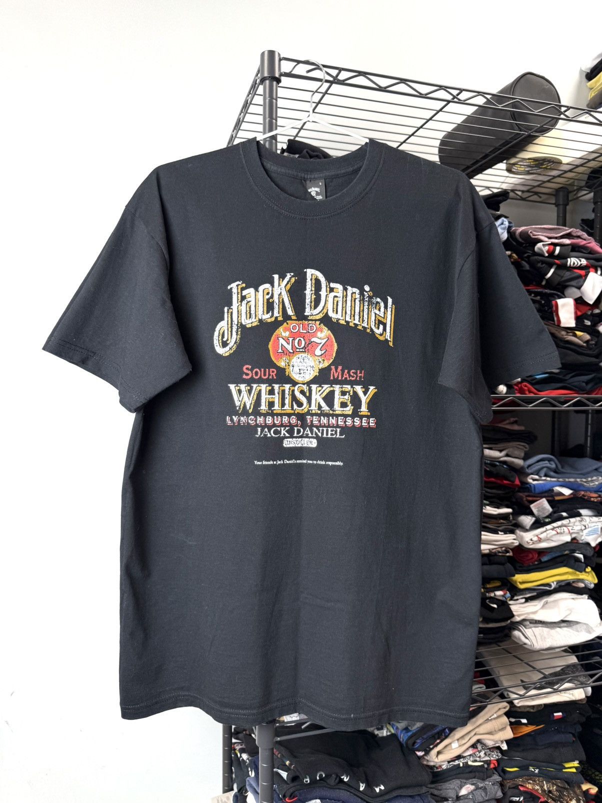 Other 00’s Jack Daniels Vintage T Shirt Icon Alcohol Whiskey Size US L / EU 52-54 / 3 - 1 Thumbnail