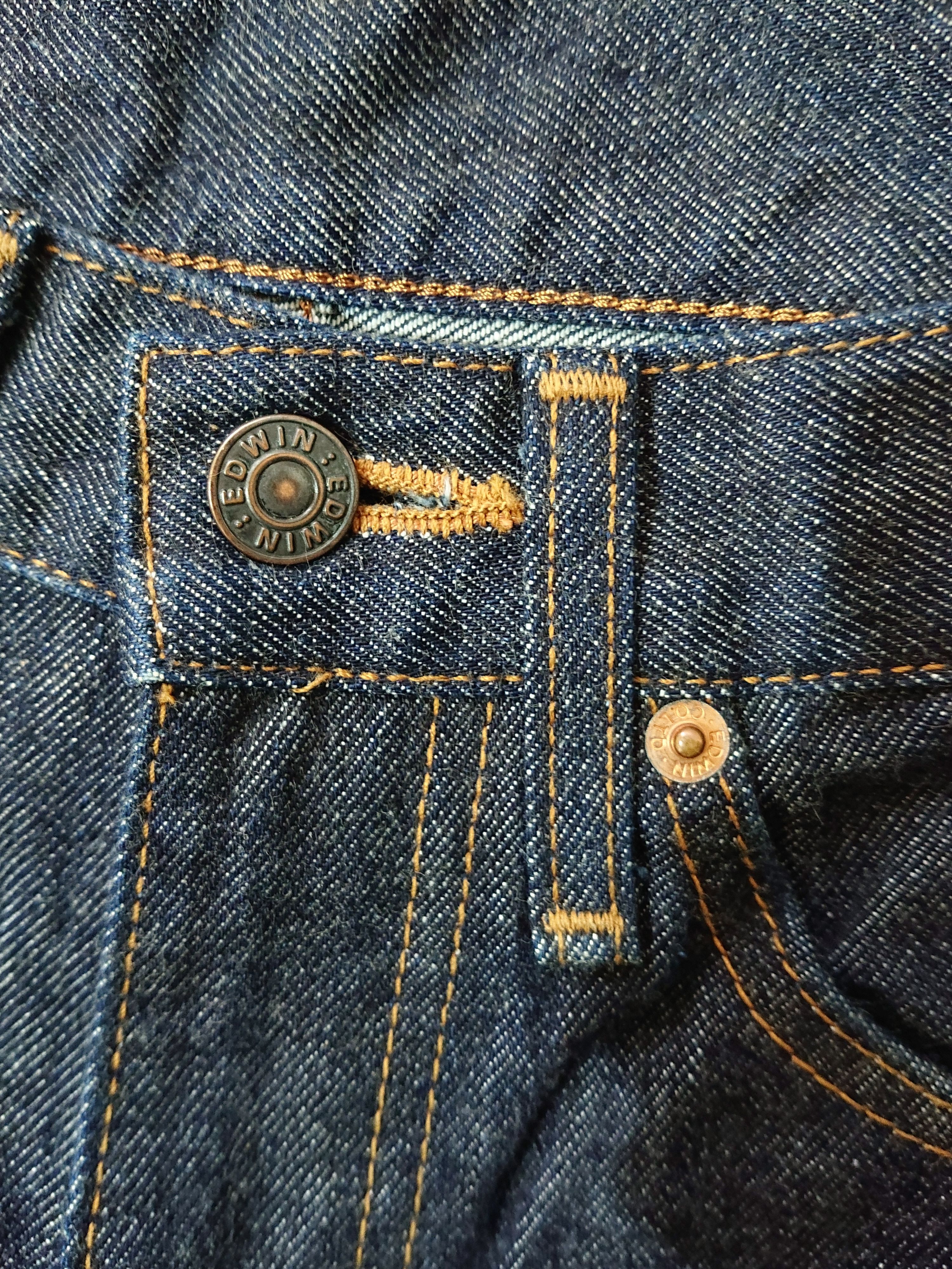 Edwin × Vintage Edwin 502 tight jeans Size 28" / US 6 / IT 42 - 5 Thumbnail